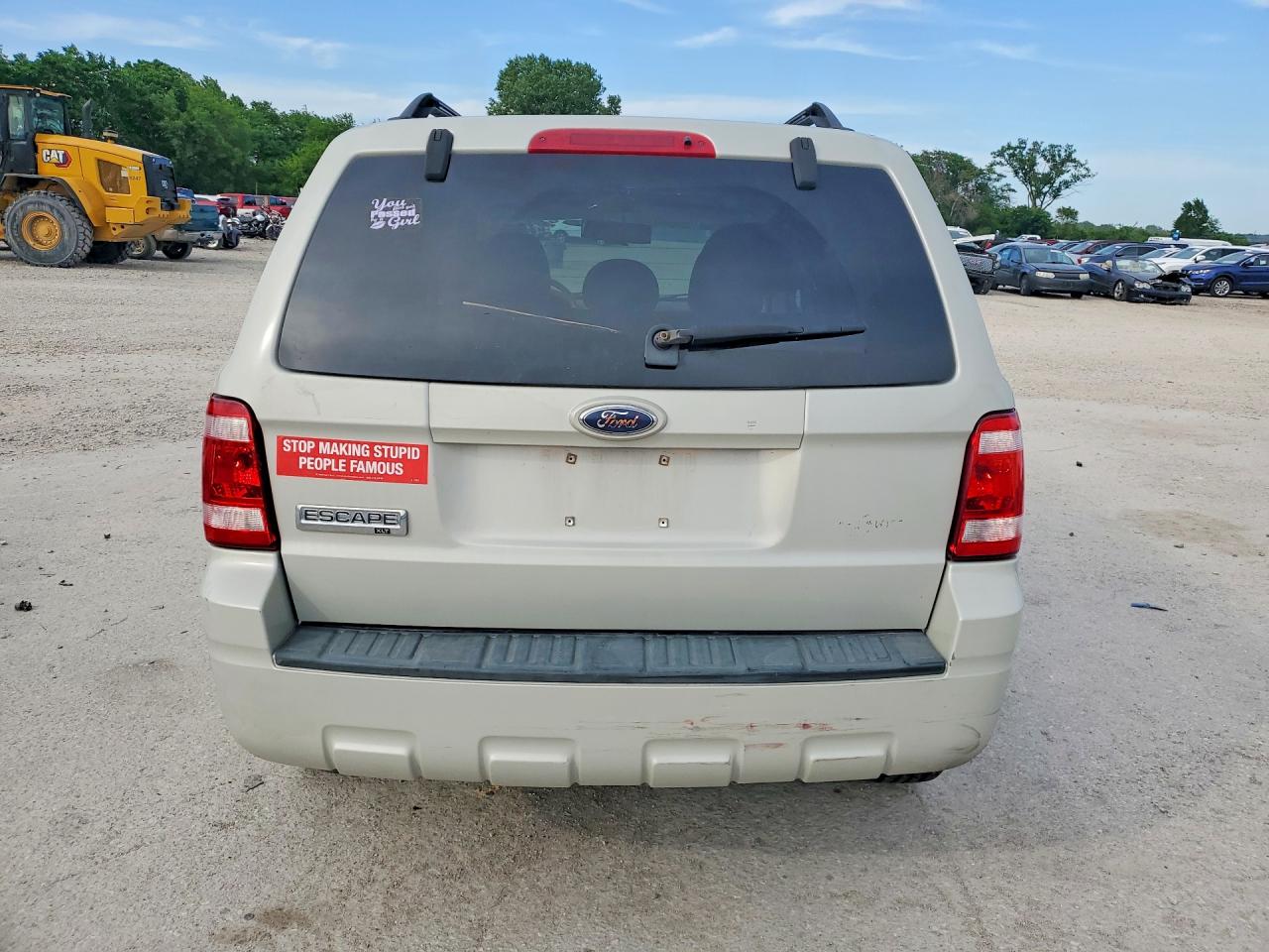 2008 Ford Escape Xlt Beige vin: 1FMCU03Z98KE69689