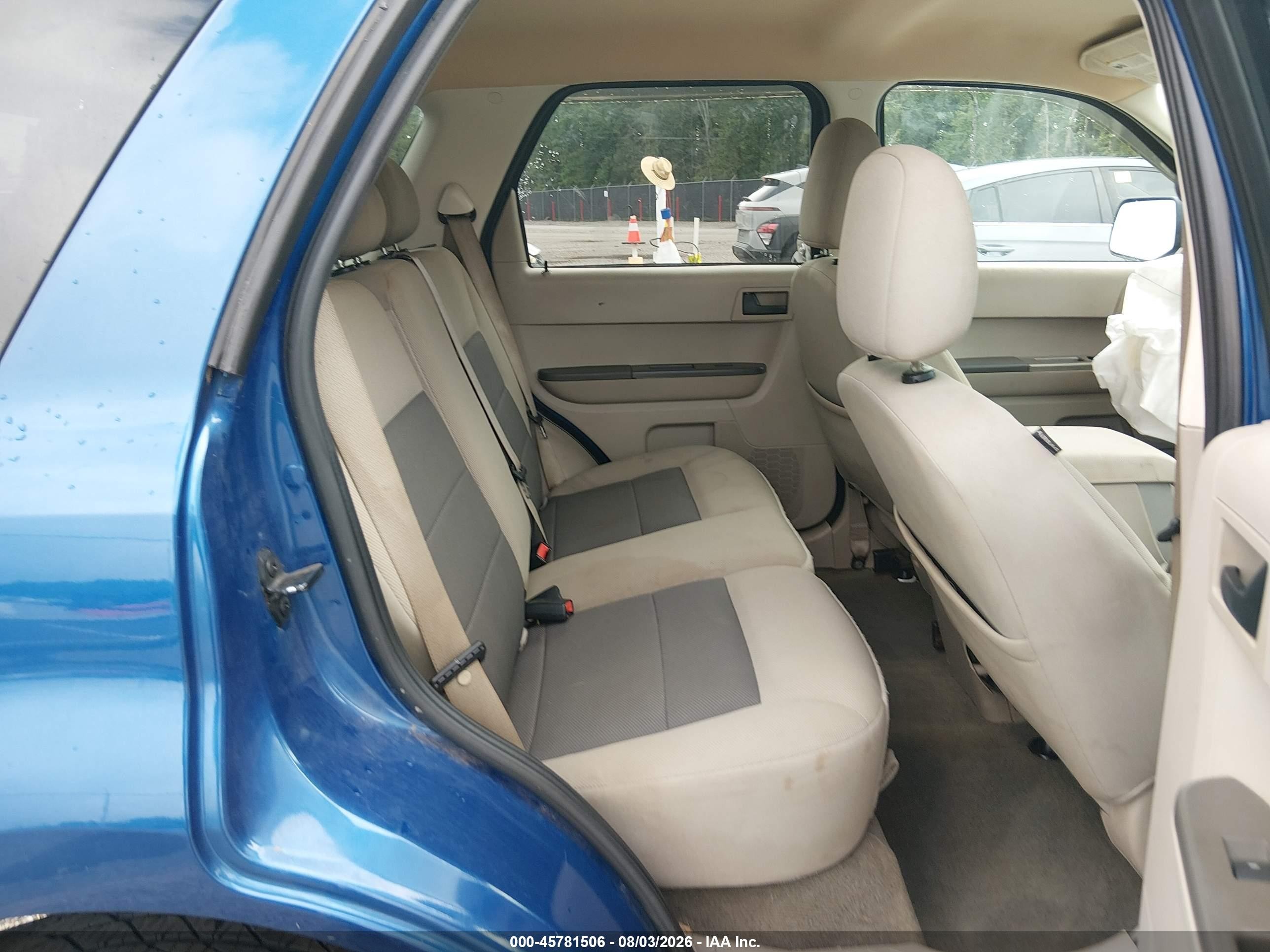 2008 Ford Escape Xlt Blue vin: 1FMCU03ZX8KA16231