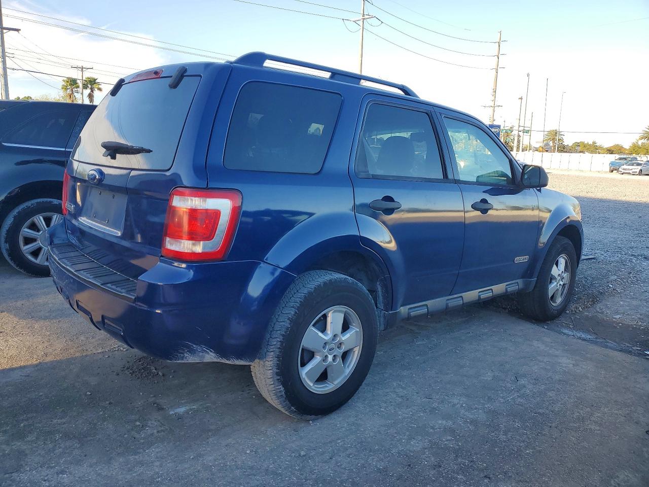 2008 Ford Escape Xlt Blue vin: 1FMCU03ZX8KD57144