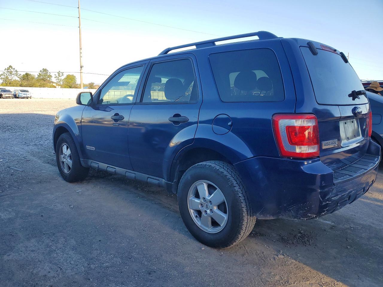 2008 Ford Escape Xlt Blue vin: 1FMCU03ZX8KD57144