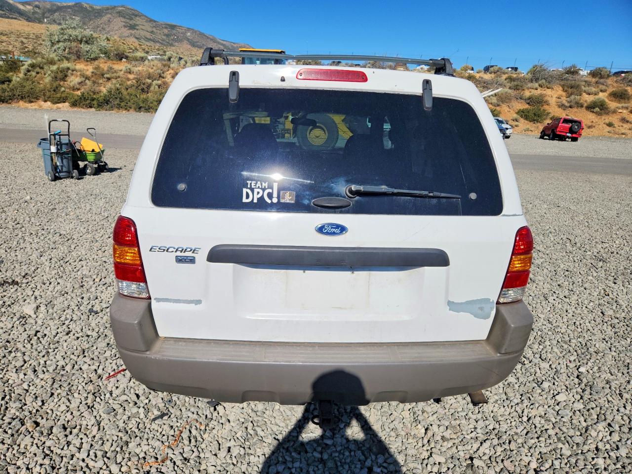 2002 Ford Escape Xlt White vin: 1FMCU04102KA79340