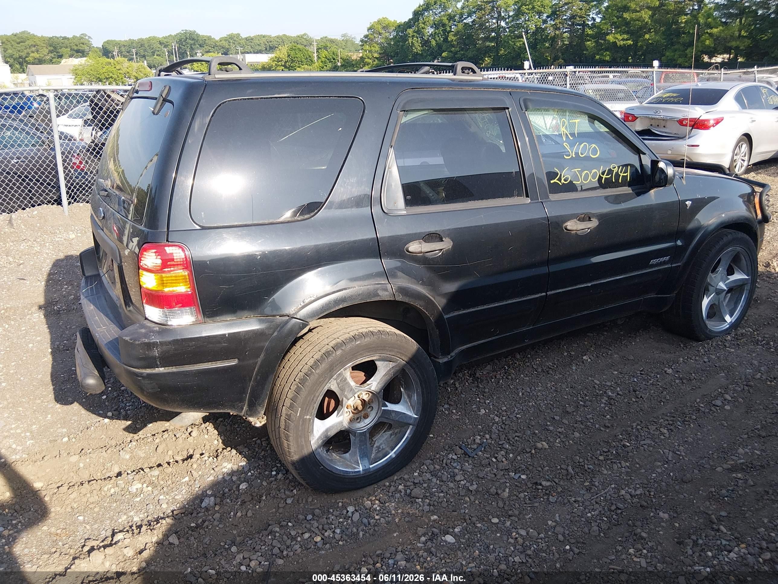 2002 Ford Escape Xlt Black vin: 1FMCU04102KC20858