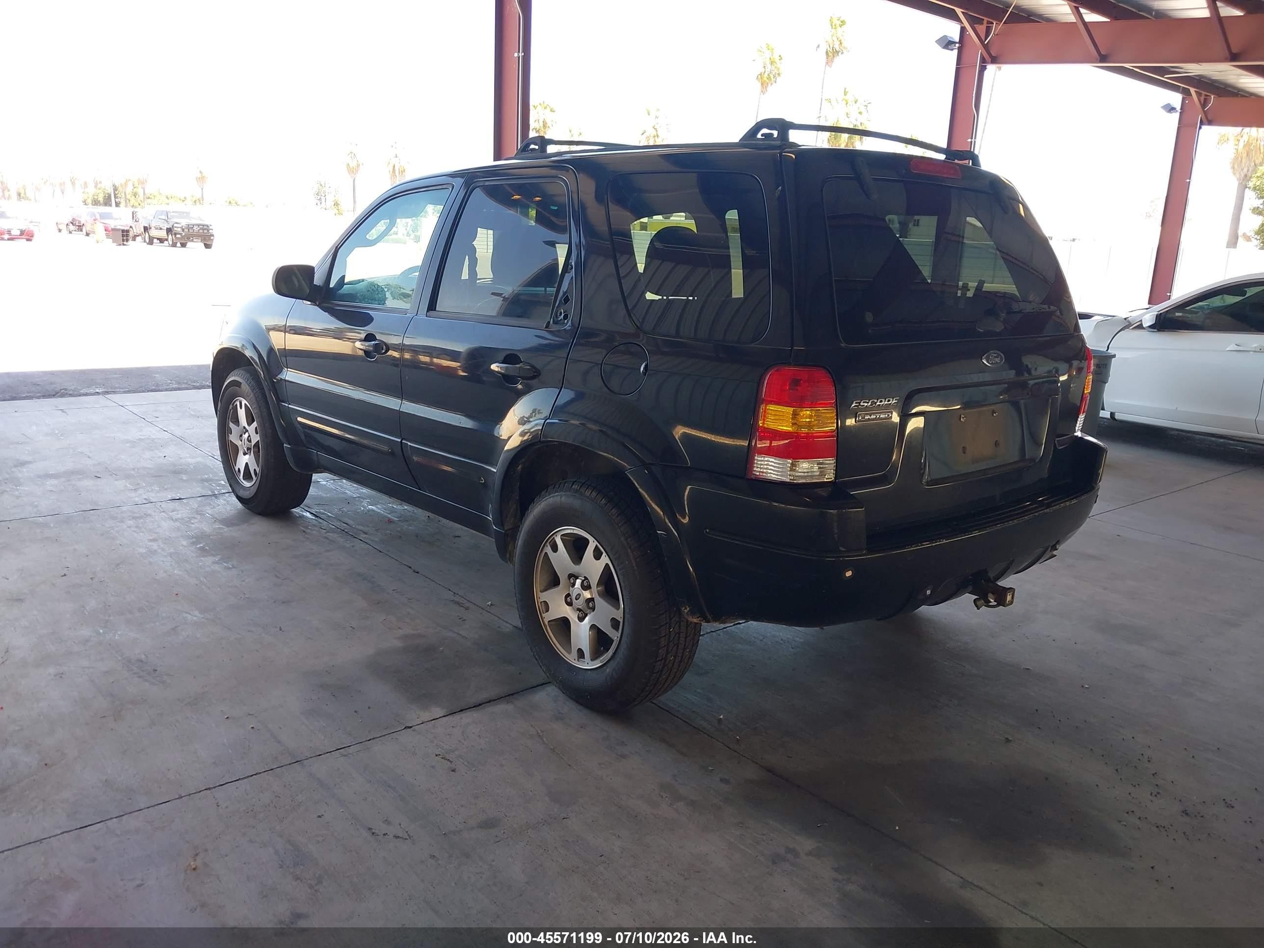 2003 Ford Escape Limited Dark Blue vin: 1FMCU04113KB81246