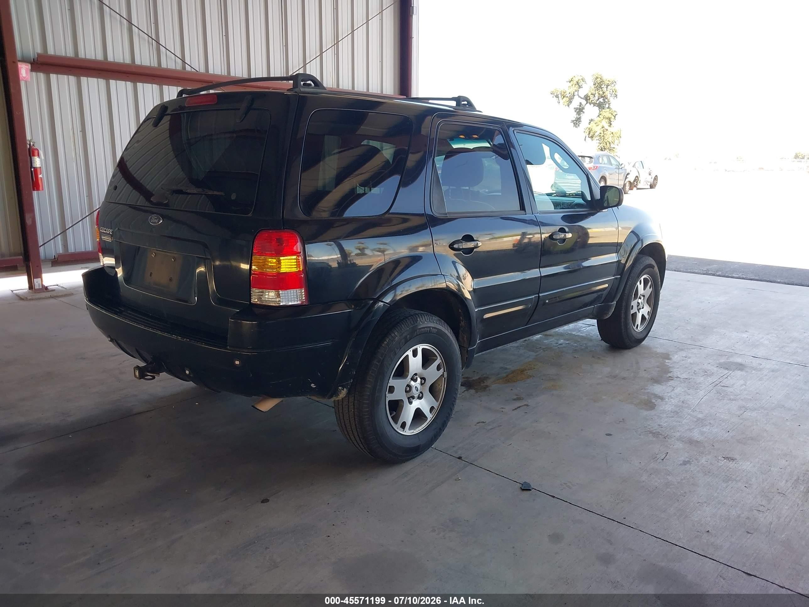 2003 Ford Escape Limited Dark Blue vin: 1FMCU04113KB81246