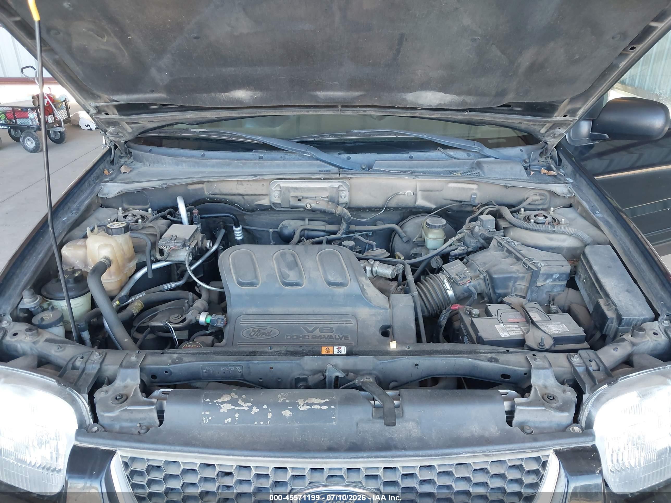 2003 Ford Escape Limited Dark Blue vin: 1FMCU04113KB81246