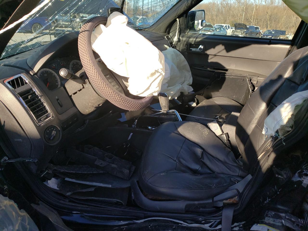 2008 Ford Escape Limited Black vin: 1FMCU04118KC99272