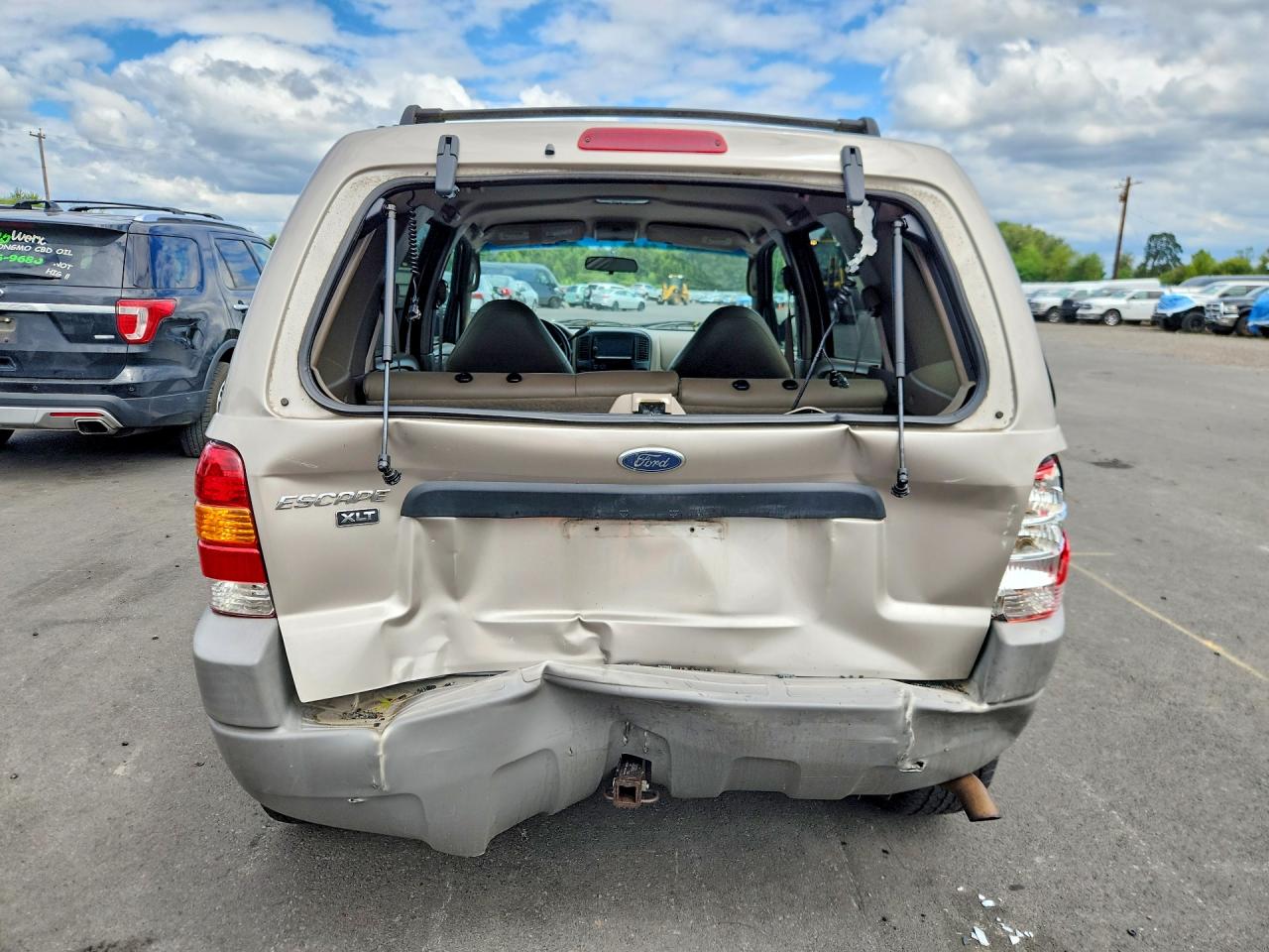 2001 Ford Escape Xlt Silver vin: 1FMCU04121KF92278
