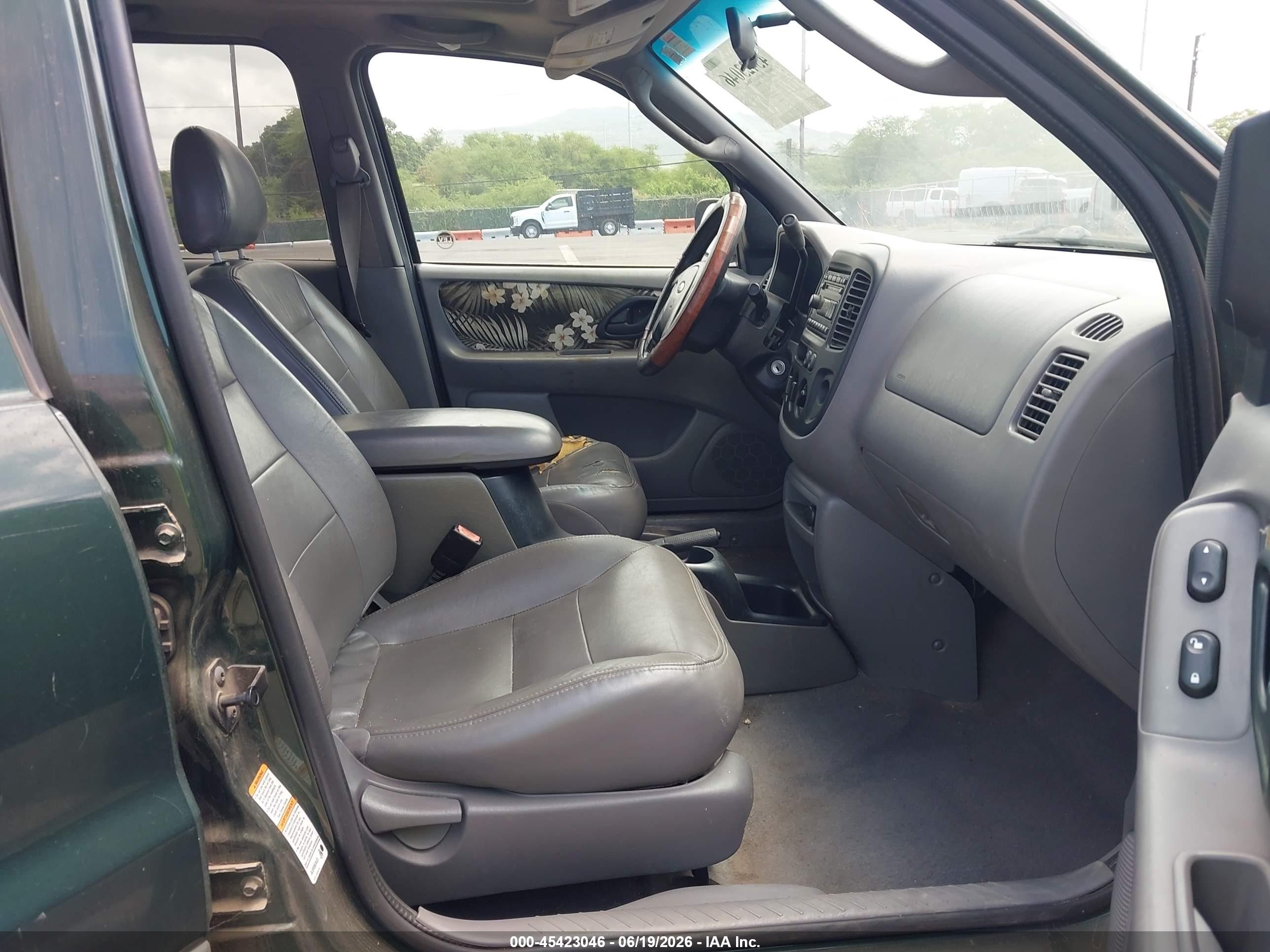 2002 Ford Escape Xlt Green vin: 1FMCU04132KB14534