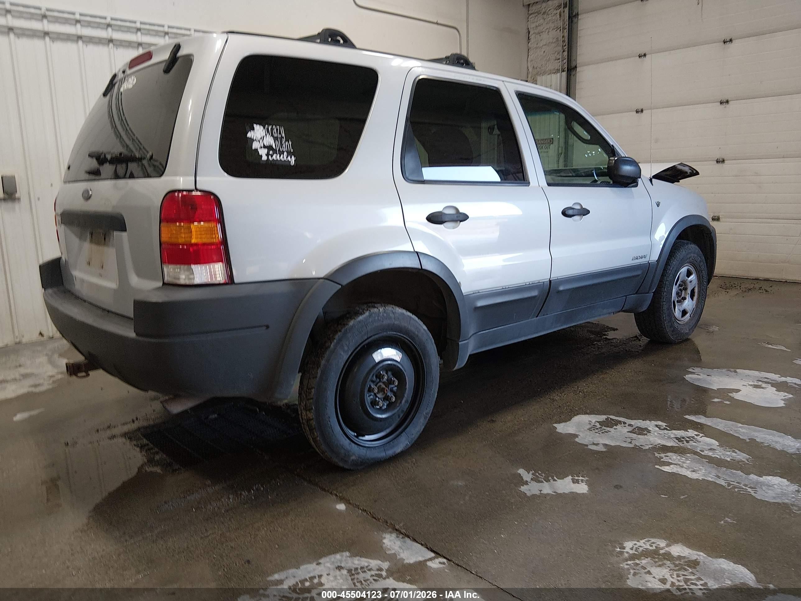2002 Ford Escape Xlt Silver vin: 1FMCU04142KB05681