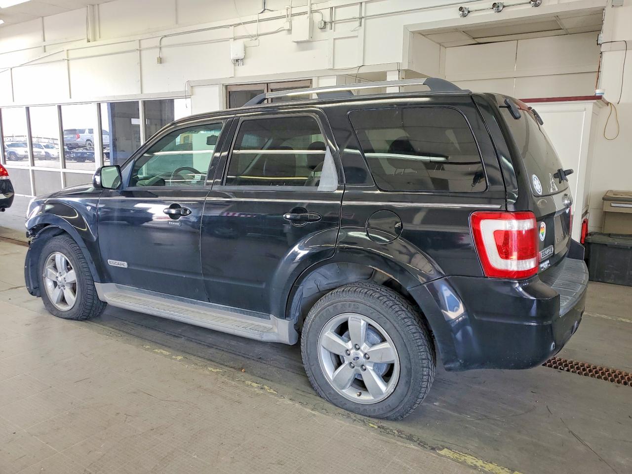 2008 Ford Escape Limited Black vin: 1FMCU04148KE62996
