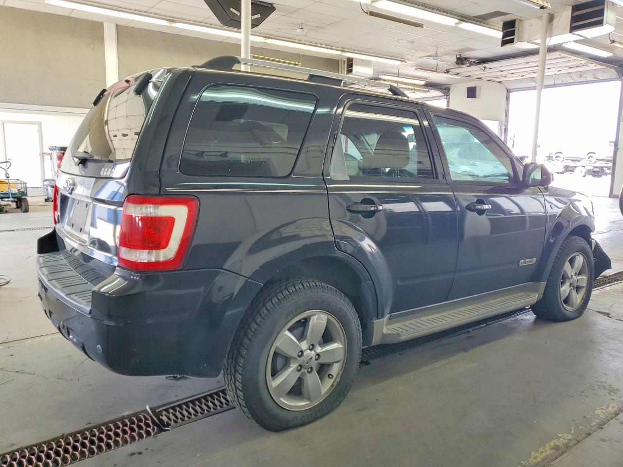 2008 Ford Escape Limited Black vin: 1FMCU04148KE62996