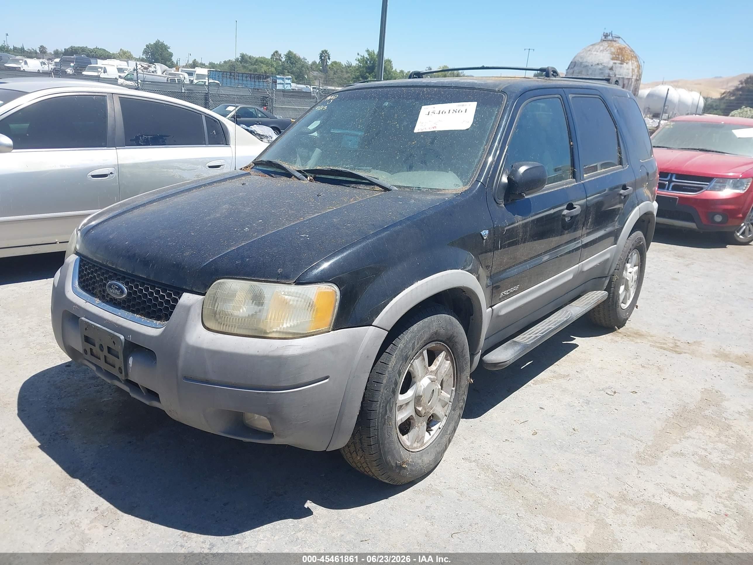 2001 Ford Escape Xlt Black vin: 1FMCU04151KF72915
