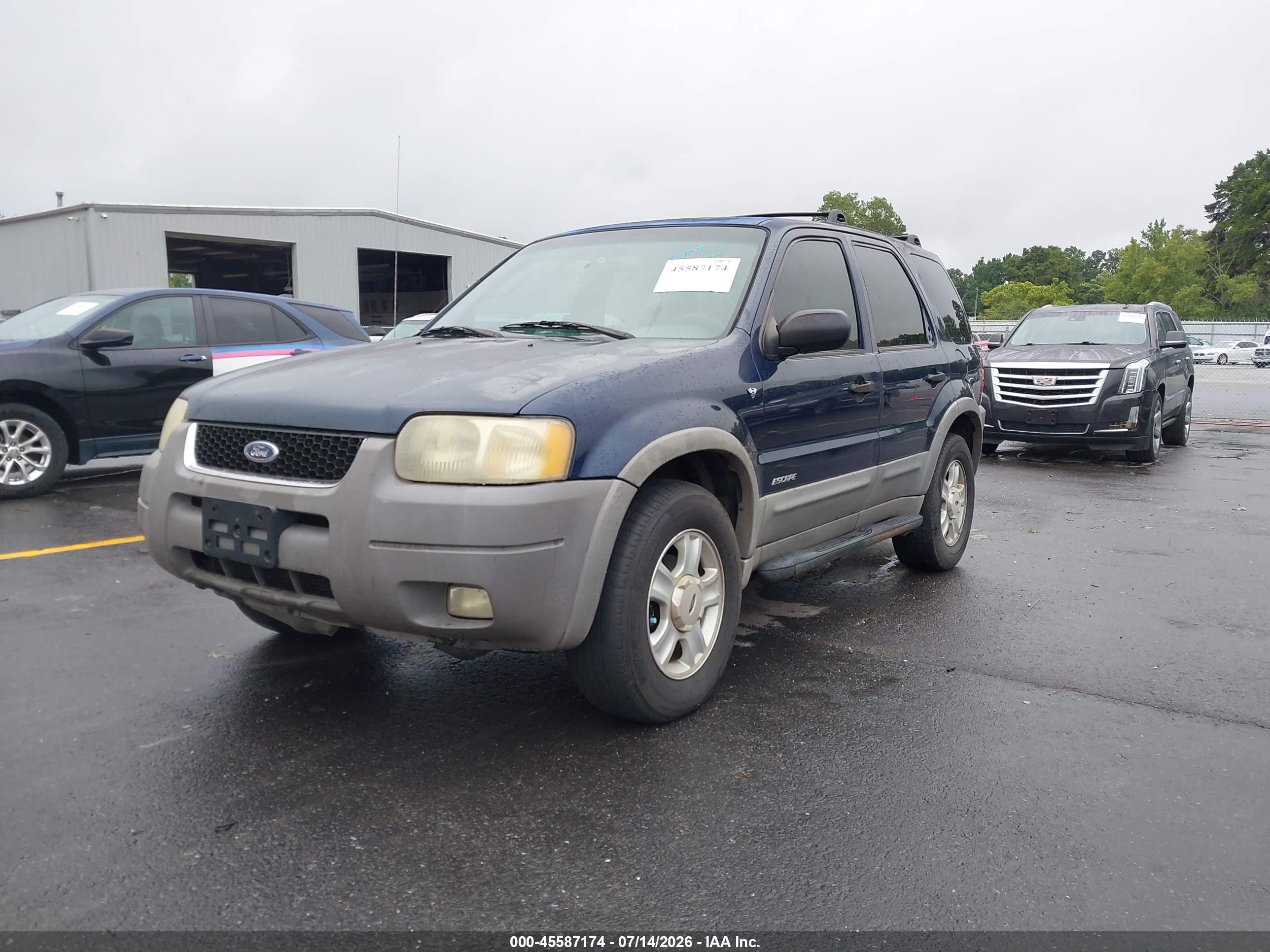 2002 Ford Escape Xlt Blue vin: 1FMCU04152KB24465