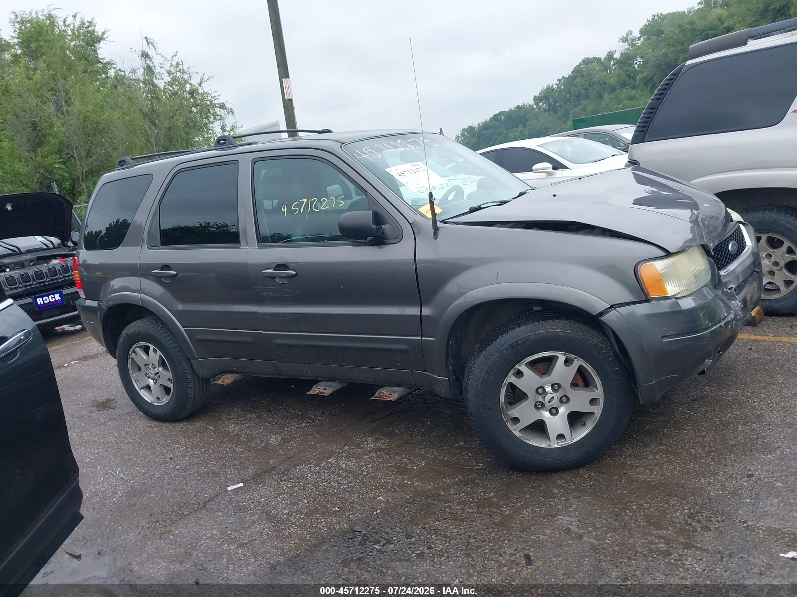 2003 Ford Escape Limited Серый vin: 1FMCU04153KC87909