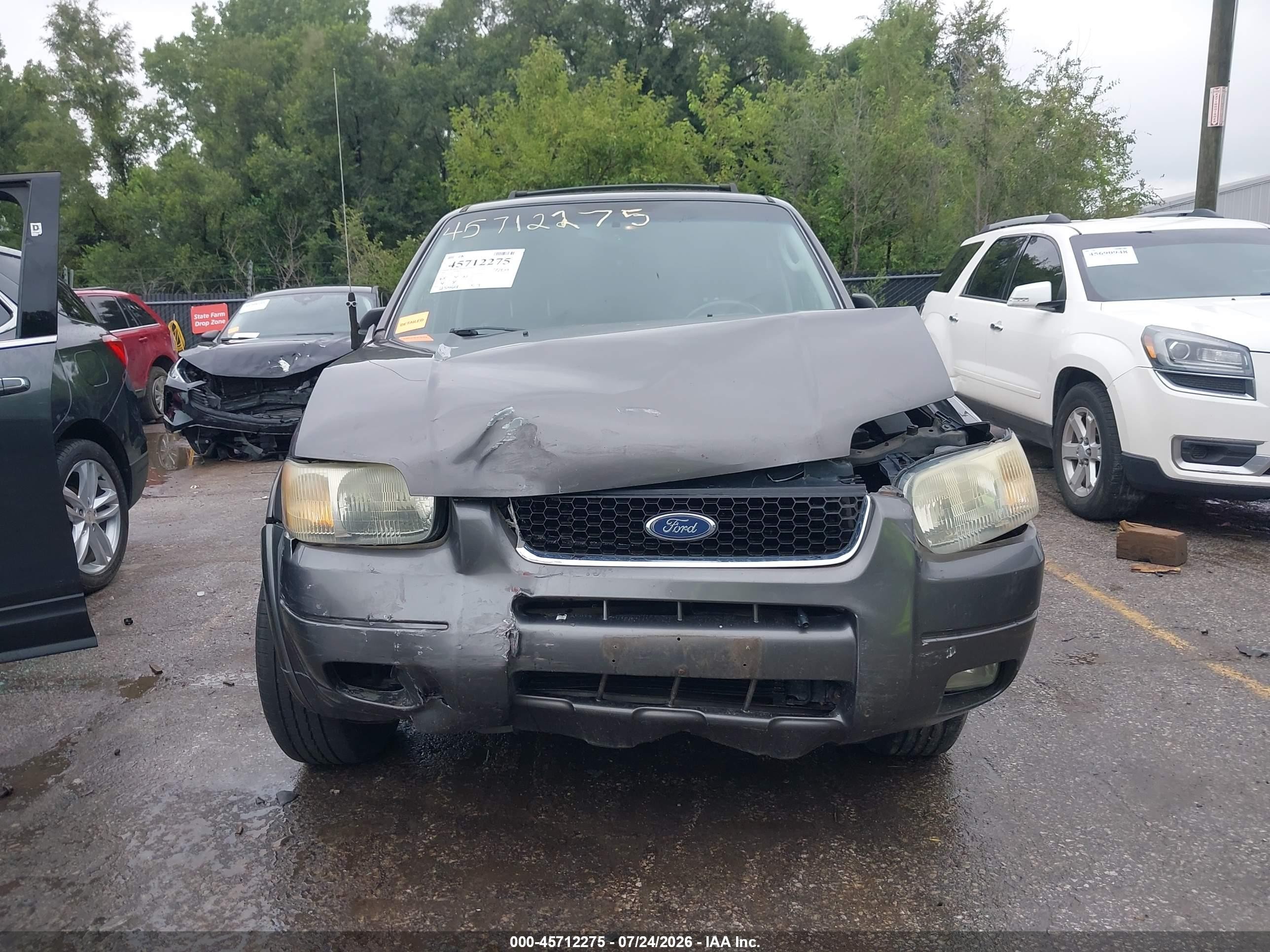 2003 Ford Escape Limited Серый vin: 1FMCU04153KC87909