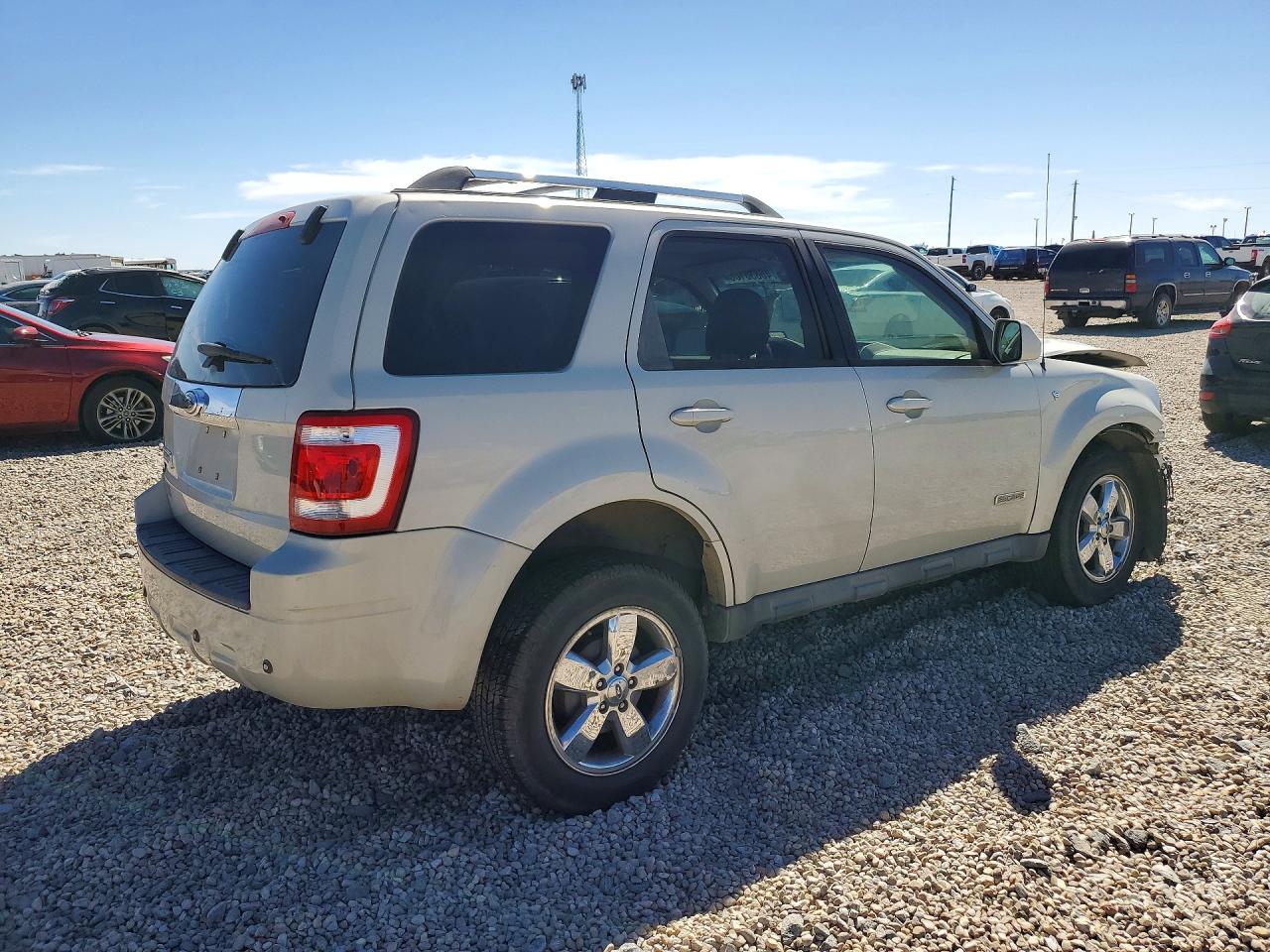 2008 Ford Escape Limited Cream vin: 1FMCU04158KC32805