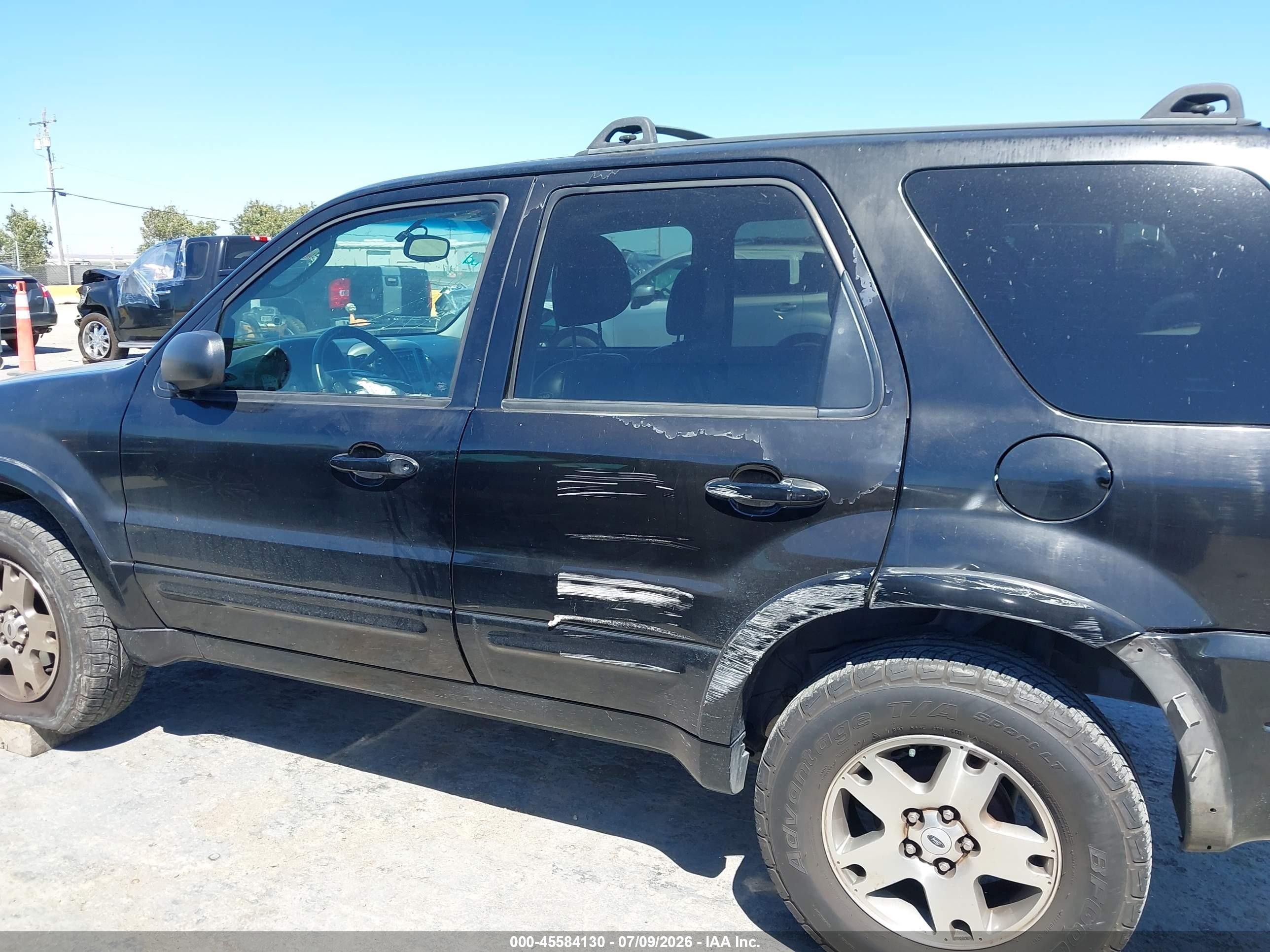 2003 Ford Escape Limited Черный vin: 1FMCU04163KE11119