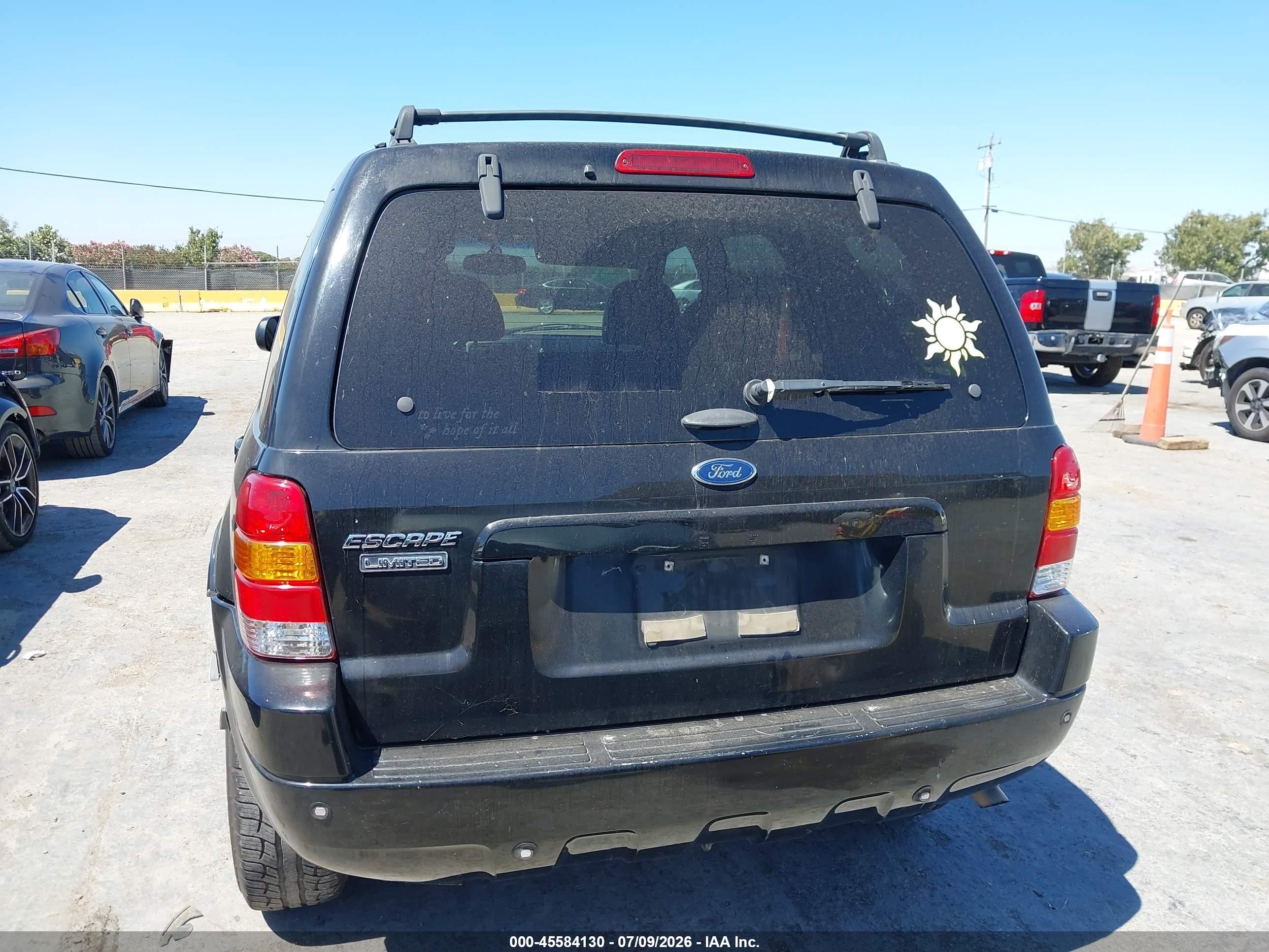 2003 Ford Escape Limited Черный vin: 1FMCU04163KE11119