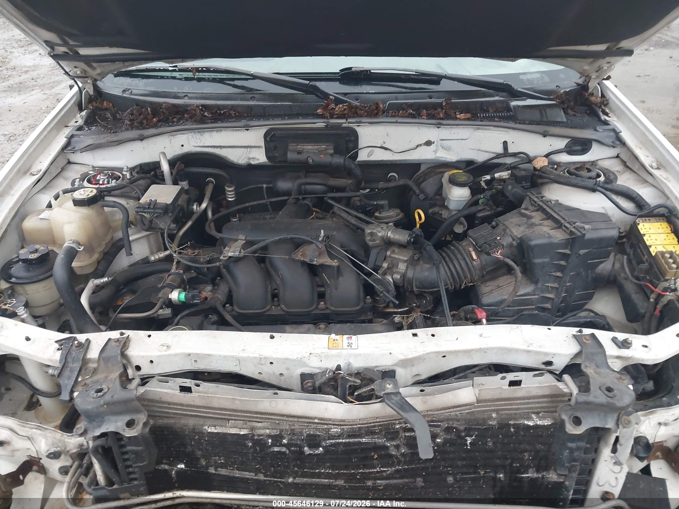 2001 Ford Escape Xlt White vin: 1FMCU04171KA96828