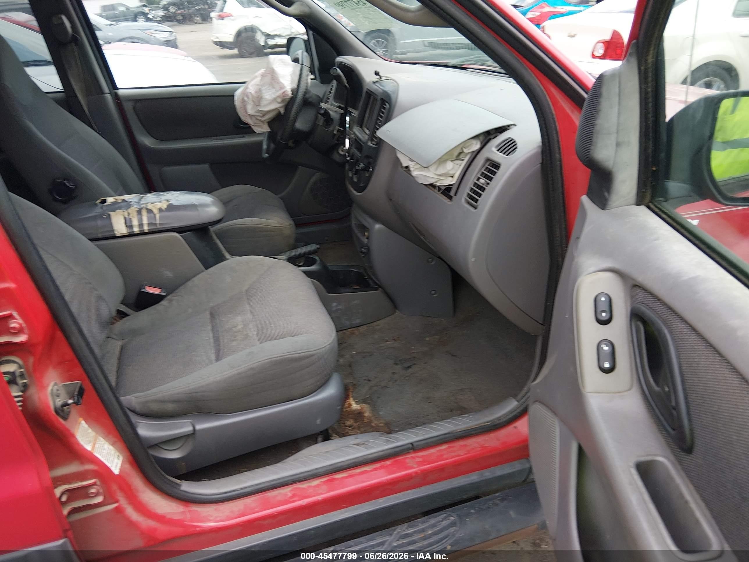2001 Ford Escape Xlt Red vin: 1FMCU04171KF73435