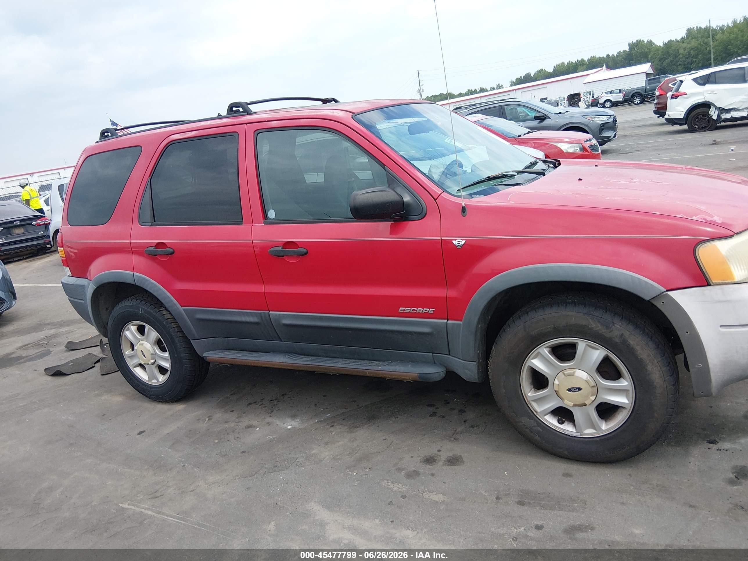 2001 Ford Escape Xlt Red vin: 1FMCU04171KF73435