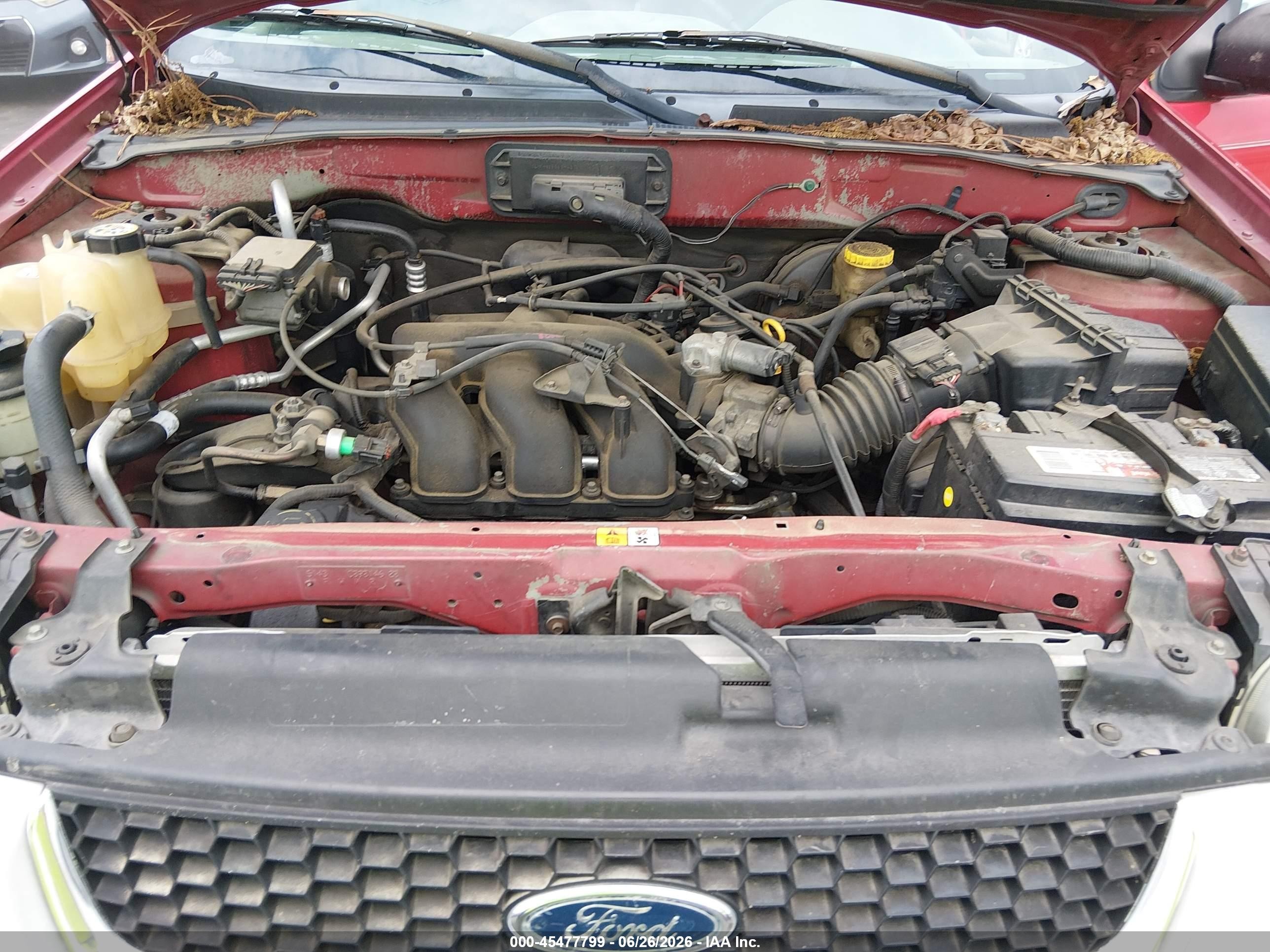 2001 Ford Escape Xlt Red vin: 1FMCU04171KF73435