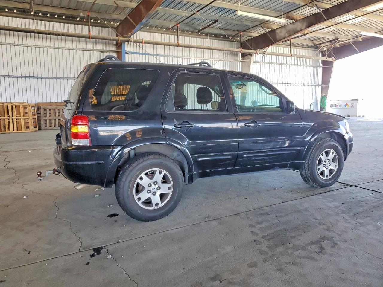 2003 Ford Escape Limited Black vin: 1FMCU04173KA05172
