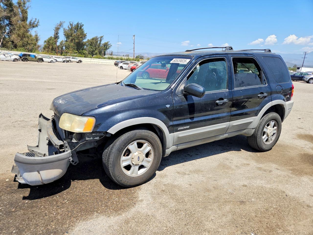 2001 Ford Escape Xlt Black vin: 1FMCU04181KB93231