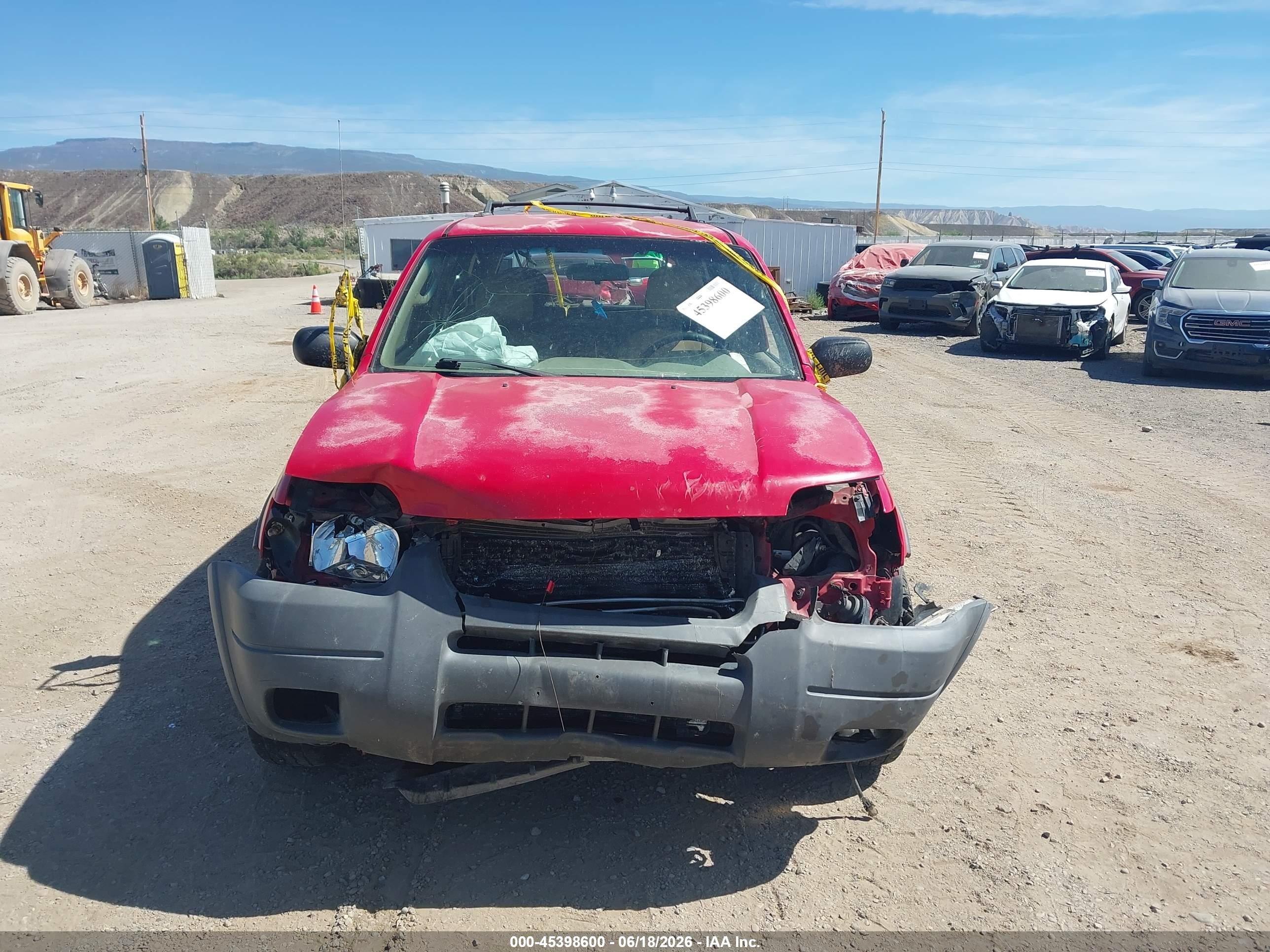 2002 Ford Escape Xlt Red vin: 1FMCU04182KB16229