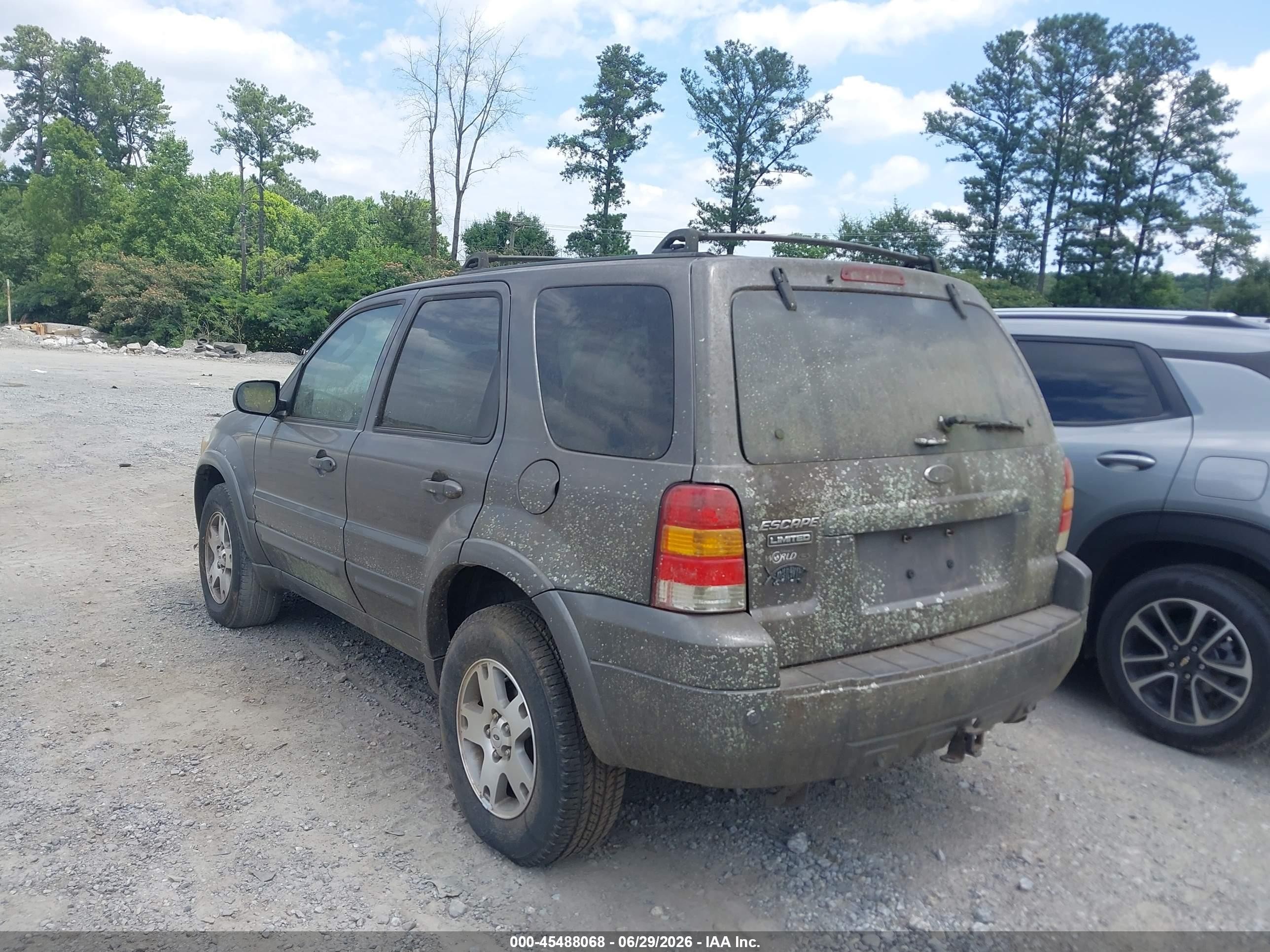2005 Ford Escape Limited Gray vin: 1FMCU04195KA87103
