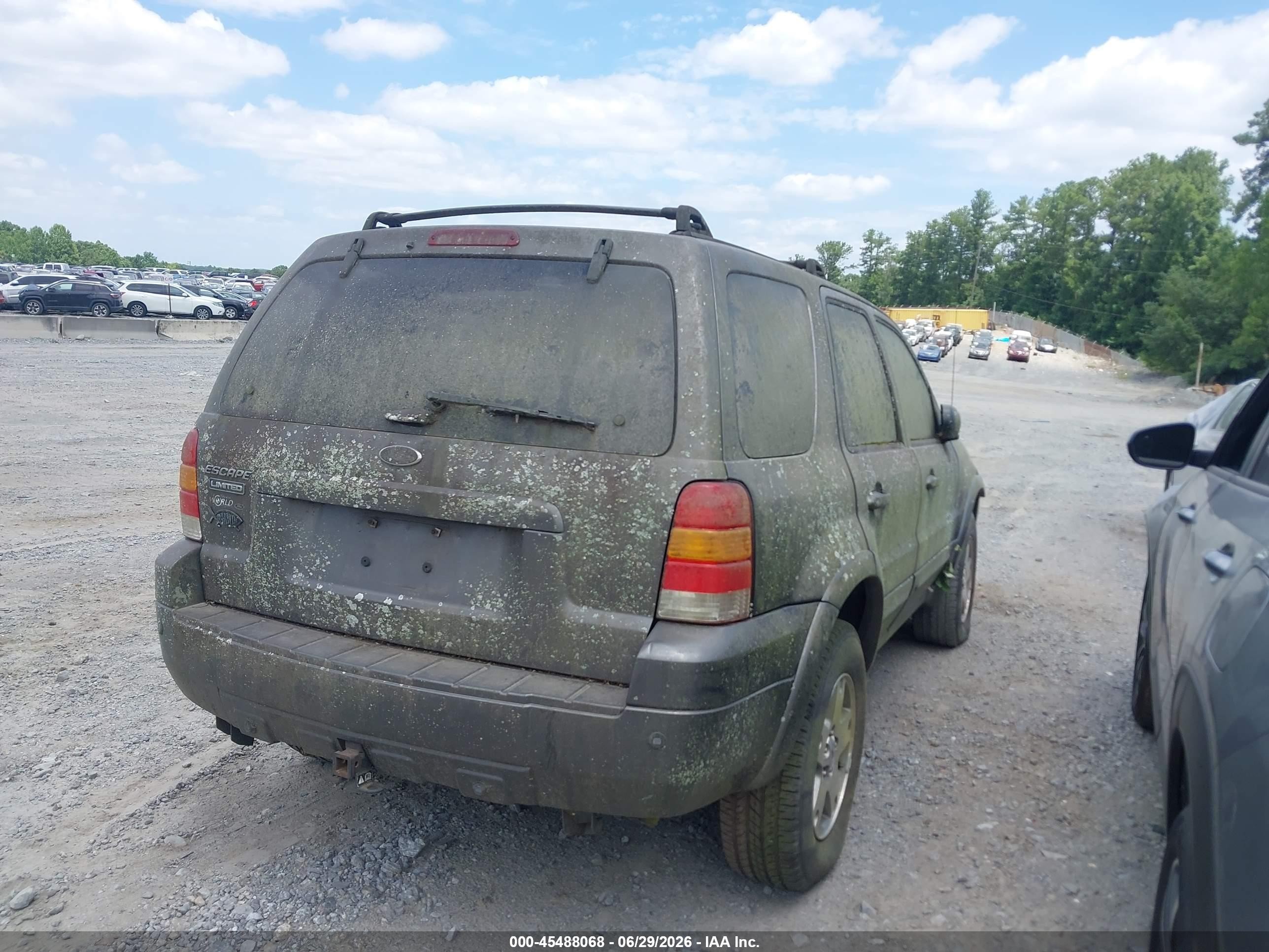 2005 Ford Escape Limited Gray vin: 1FMCU04195KA87103