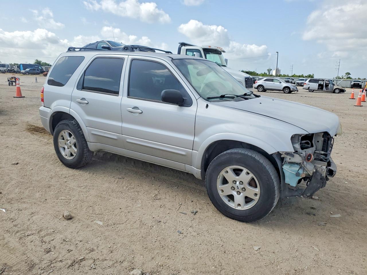 2006 Ford Escape Limited Silver vin: 1FMCU04196KA47735