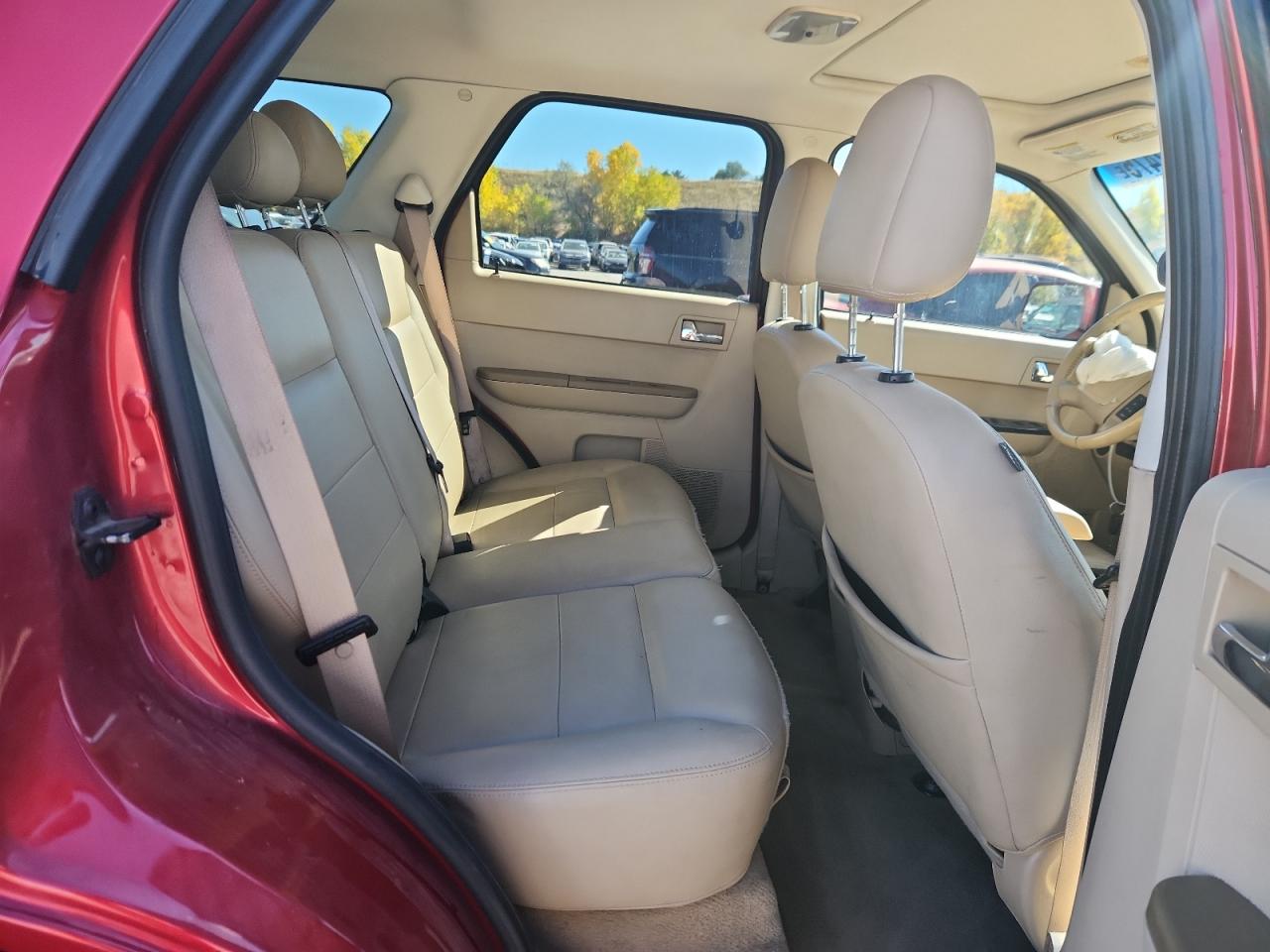 2008 Ford Escape Limited Red vin: 1FMCU04198KD85896