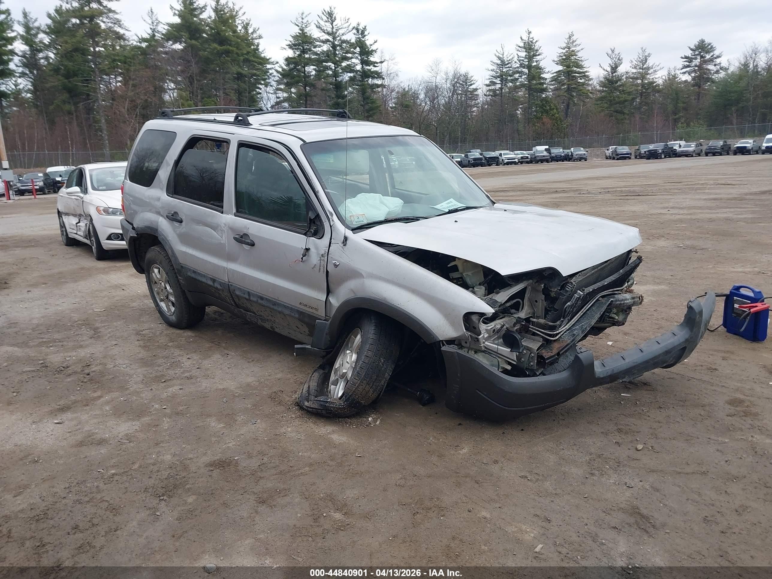 2002 Ford Escape Xlt Silver vin: 1FMCU041X2KB00422
