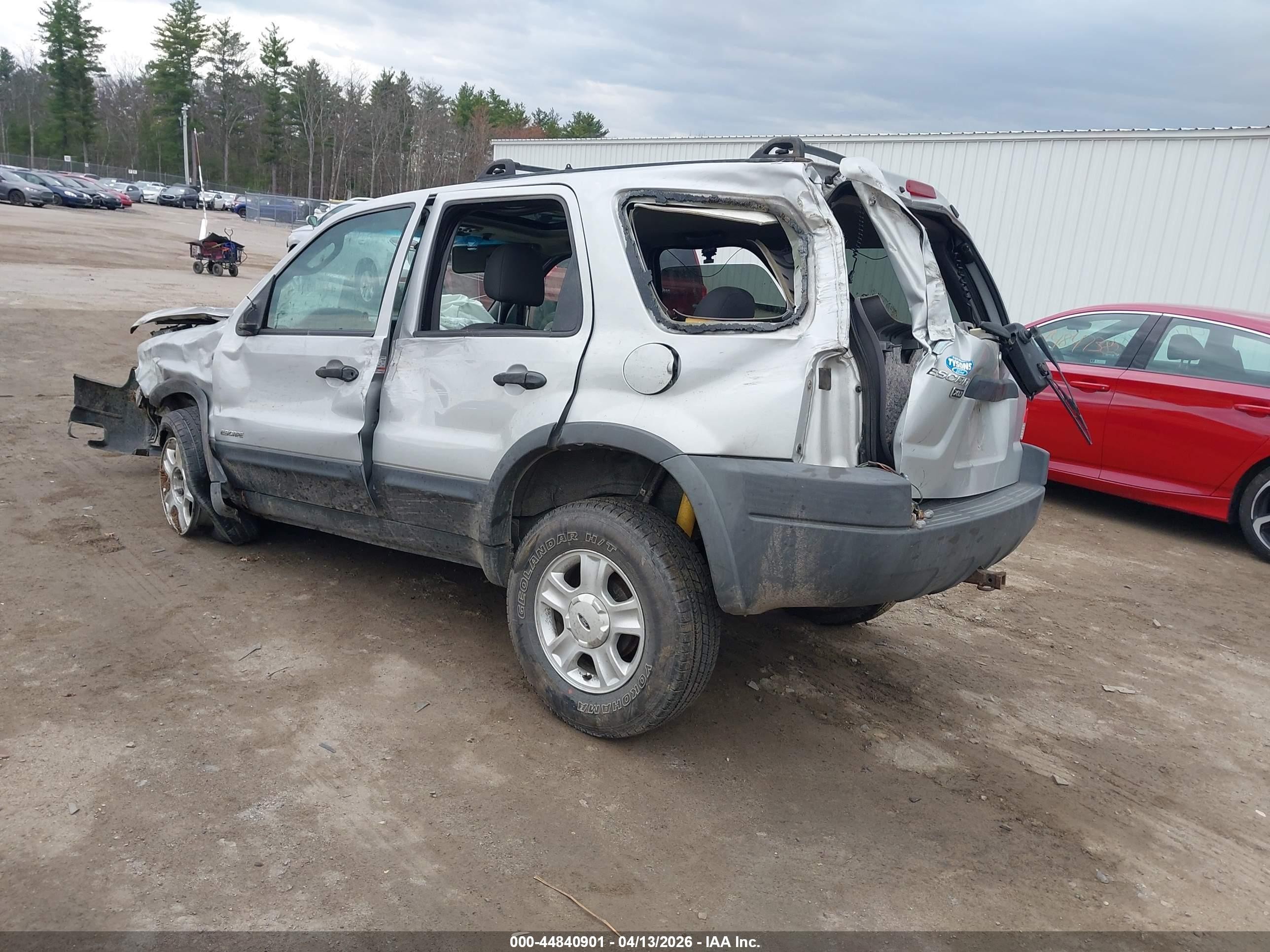 2002 Ford Escape Xlt Silver vin: 1FMCU041X2KB00422