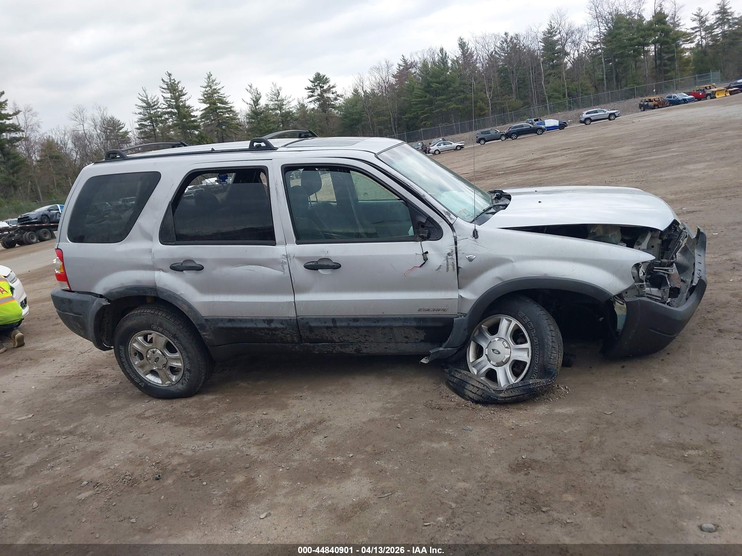 2002 Ford Escape Xlt Silver vin: 1FMCU041X2KB00422
