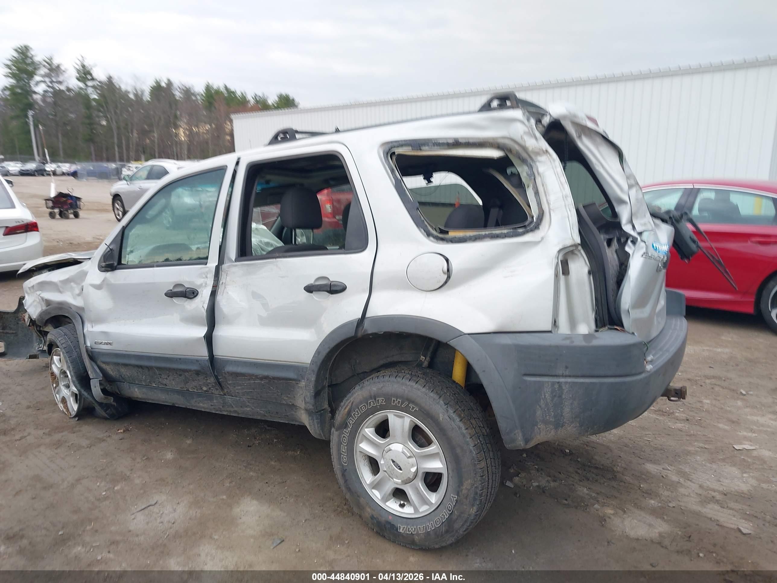 2002 Ford Escape Xlt Silver vin: 1FMCU041X2KB00422