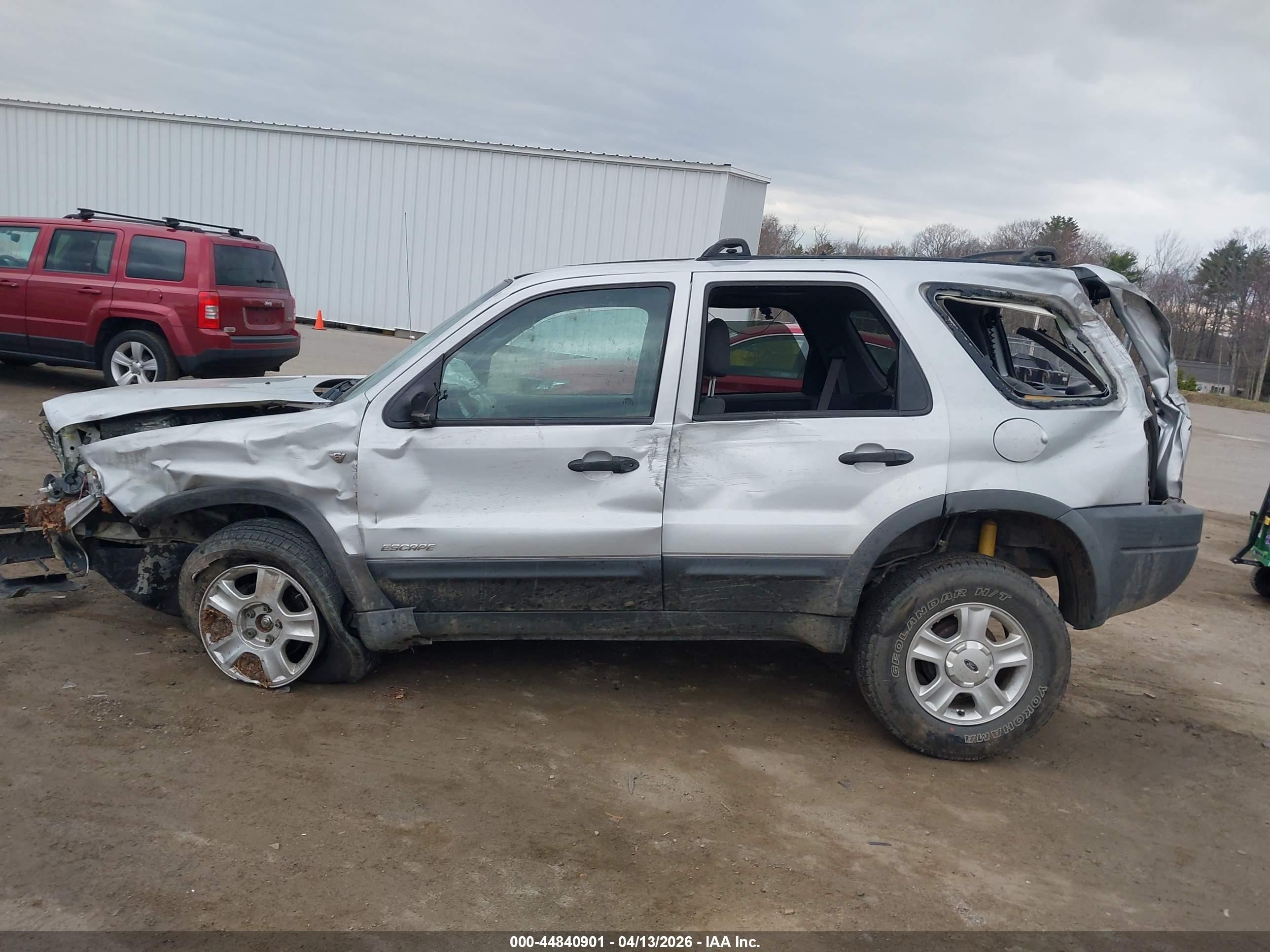 2002 Ford Escape Xlt Silver vin: 1FMCU041X2KB00422