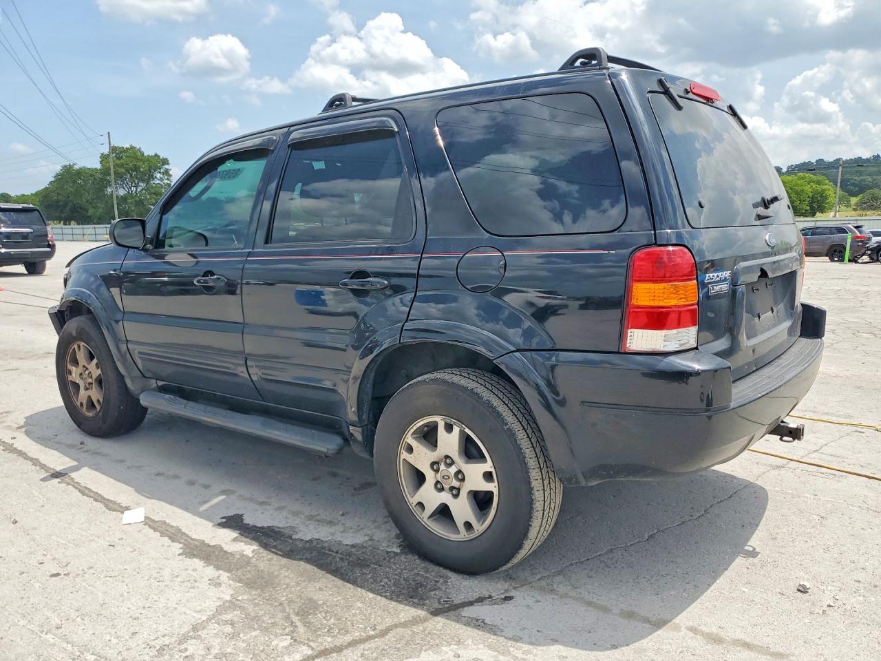 2004 Ford Escape Limited Black vin: 1FMCU041X4KB10189