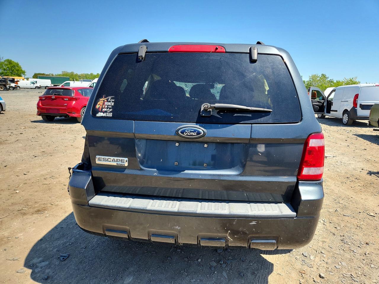 2008 Ford Escape Limited Black vin: 1FMCU041X8KC69736
