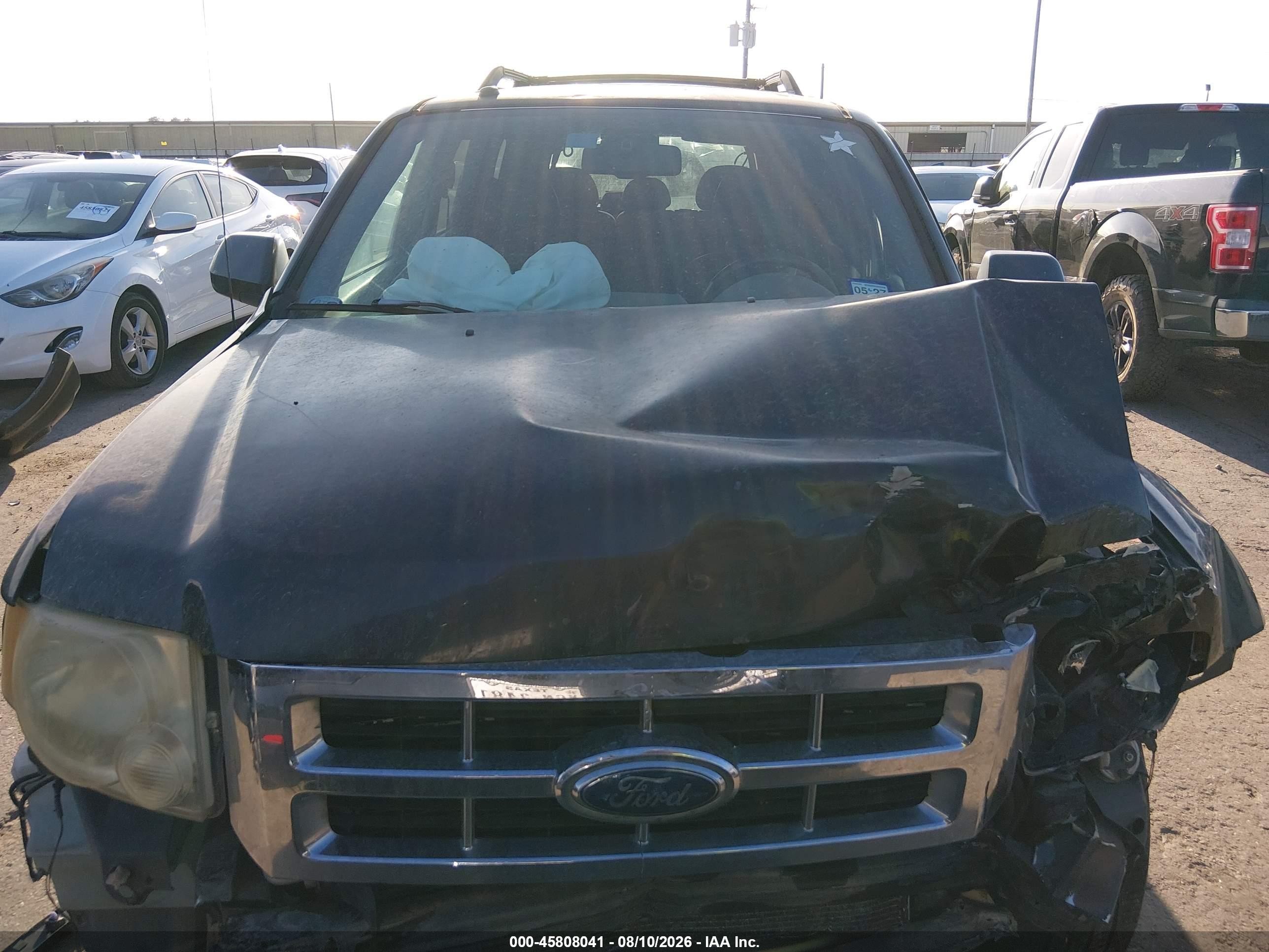 2008 Ford Escape Limited Dark Blue vin: 1FMCU041X8KC80607