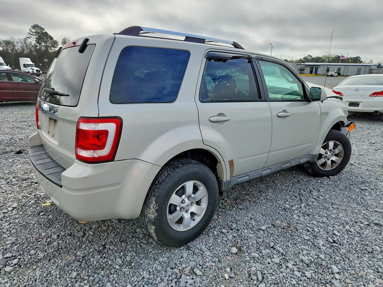 2009 Ford Escape Limited Beige vin: 1FMCU04729KB62783