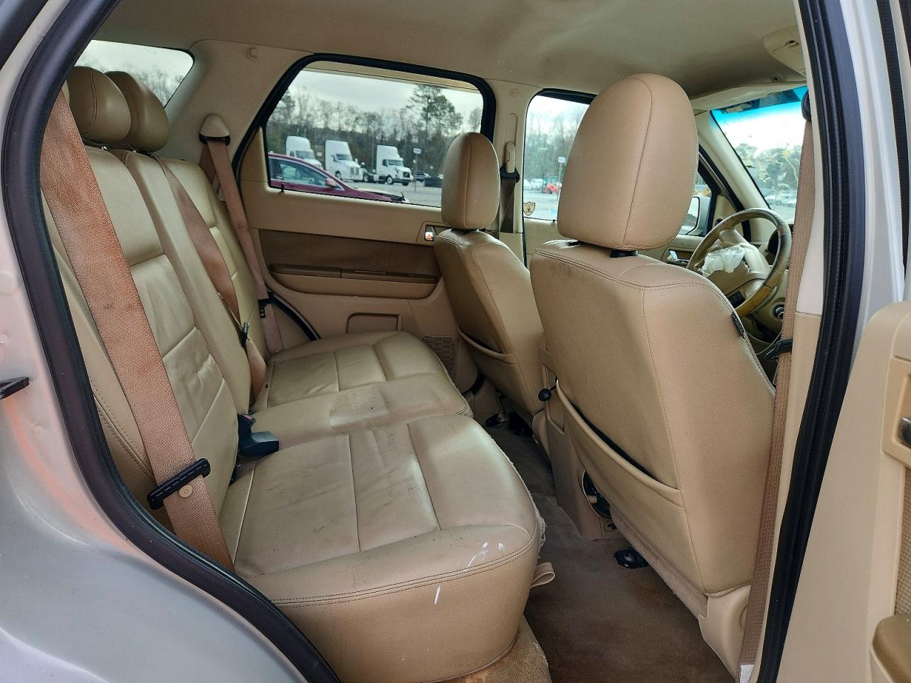 2009 Ford Escape Limited Beige vin: 1FMCU04729KB62783