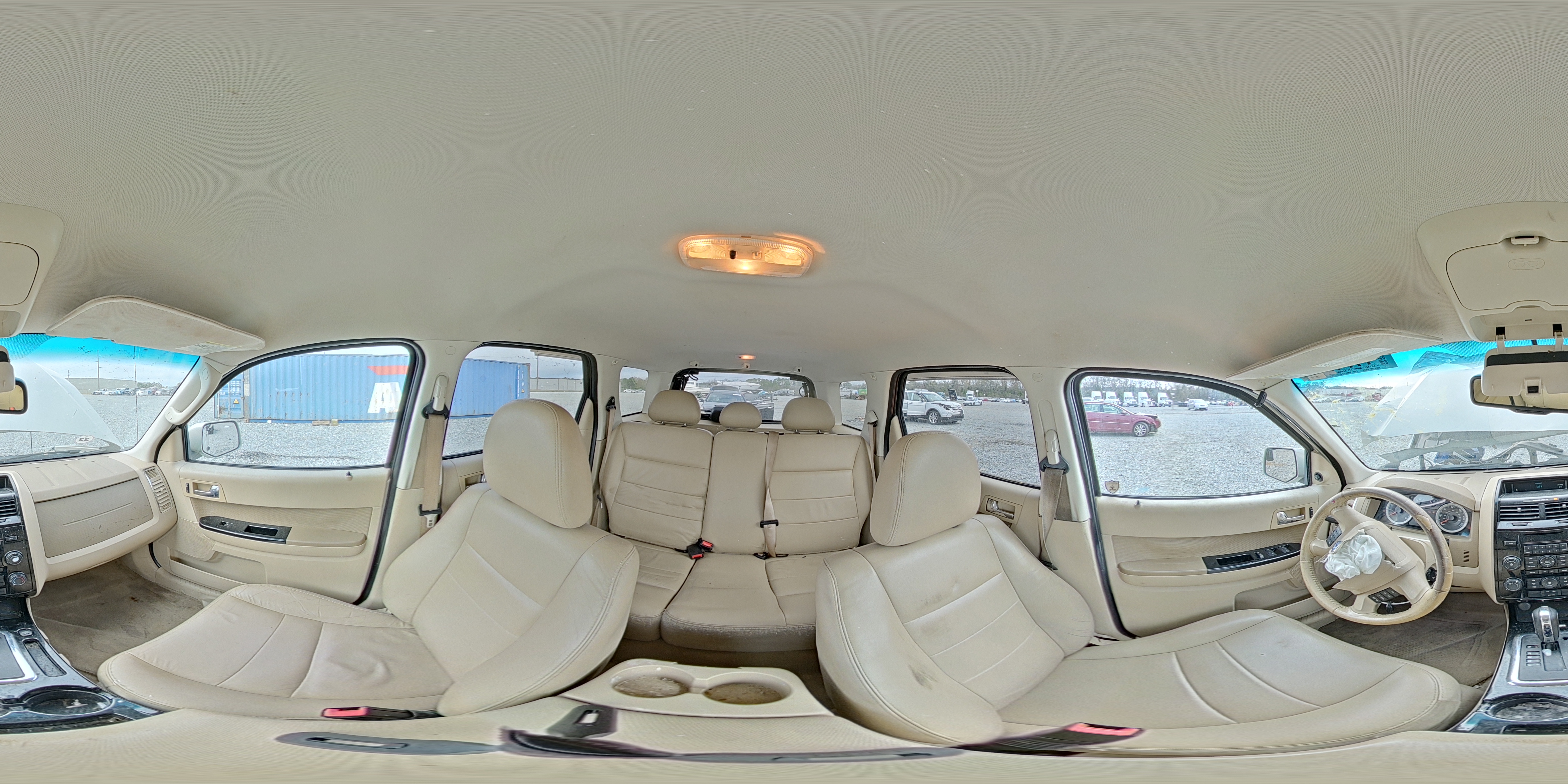 2009 Ford Escape Limited Beige vin: 1FMCU04729KB62783
