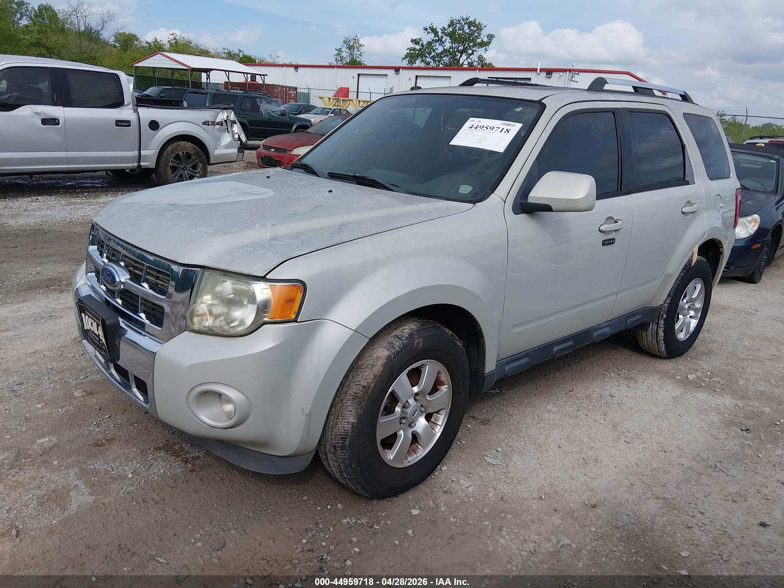 2009 Ford Escape Limited Cream vin: 1FMCU04769KA03524