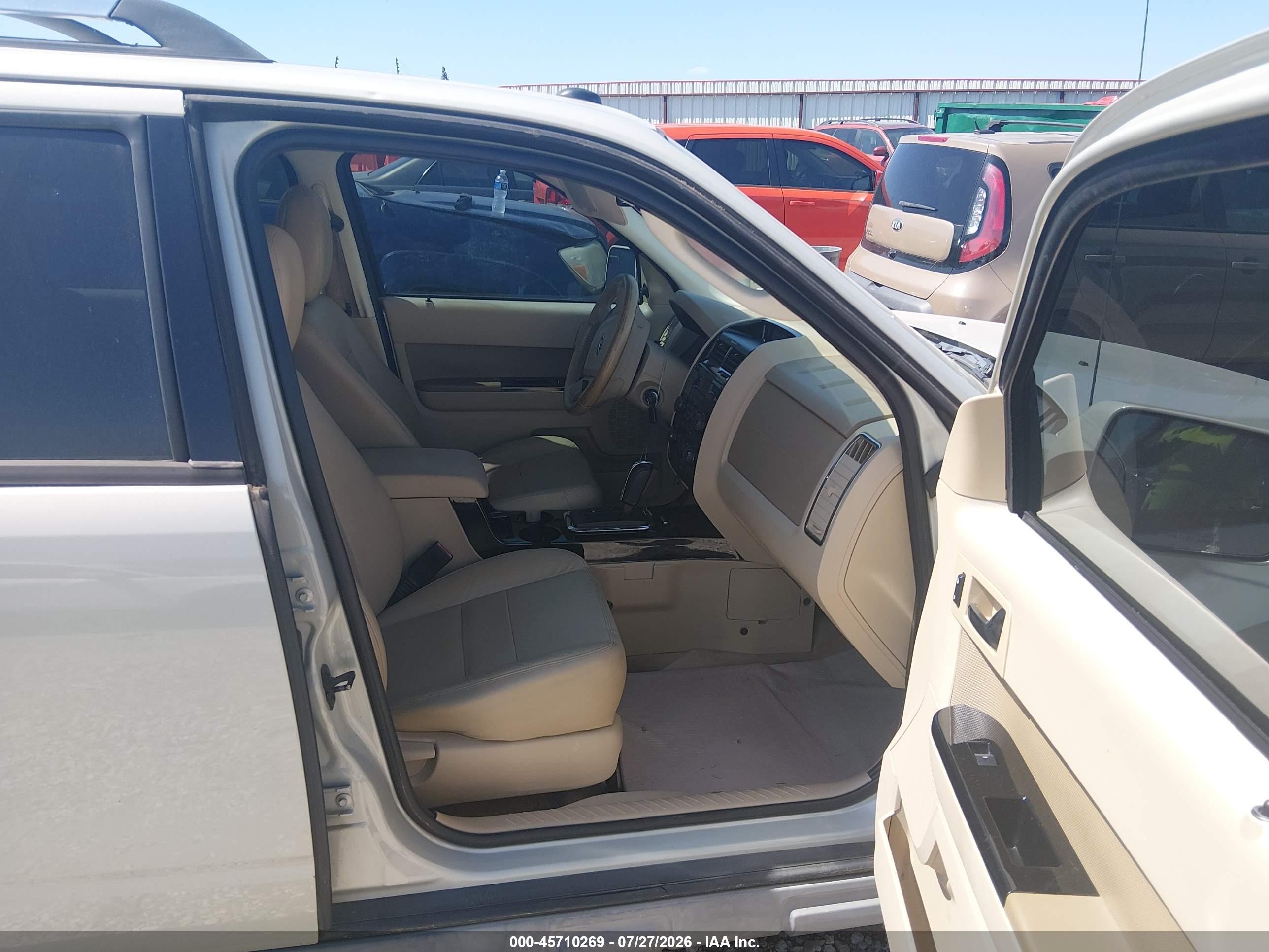 2009 Ford Escape Limited Tan vin: 1FMCU04779KC25764