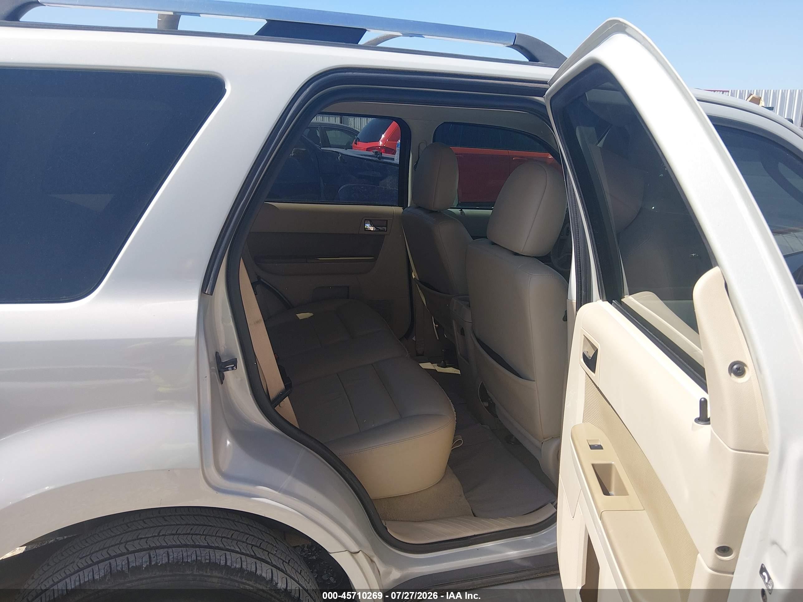 2009 Ford Escape Limited Tan vin: 1FMCU04779KC25764