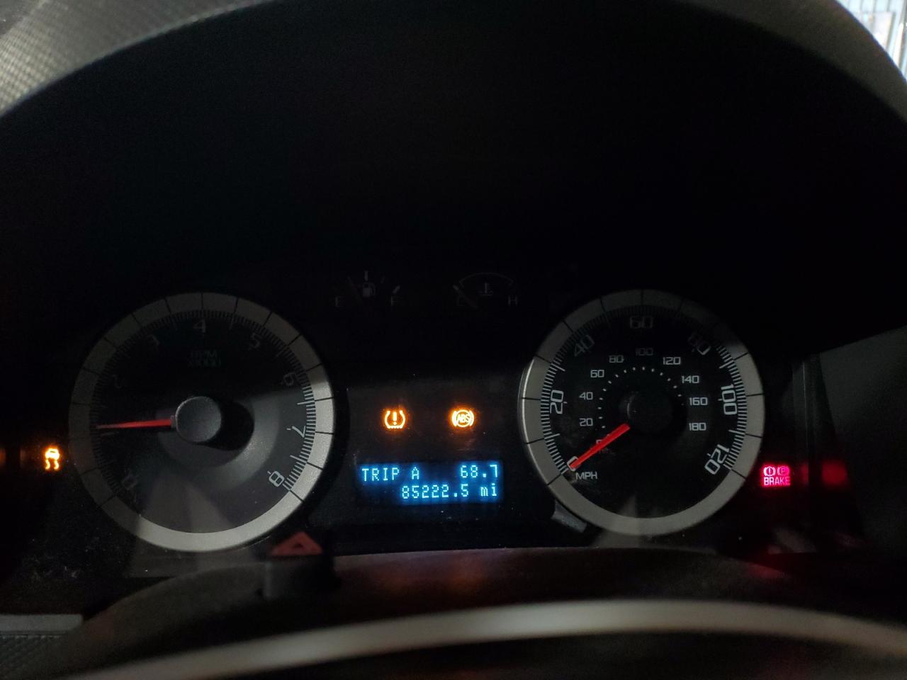 2009 Ford Escape Limited Black vin: 1FMCU04789KB21638 Damage: Warning Light - Abs, On, Unacceptable