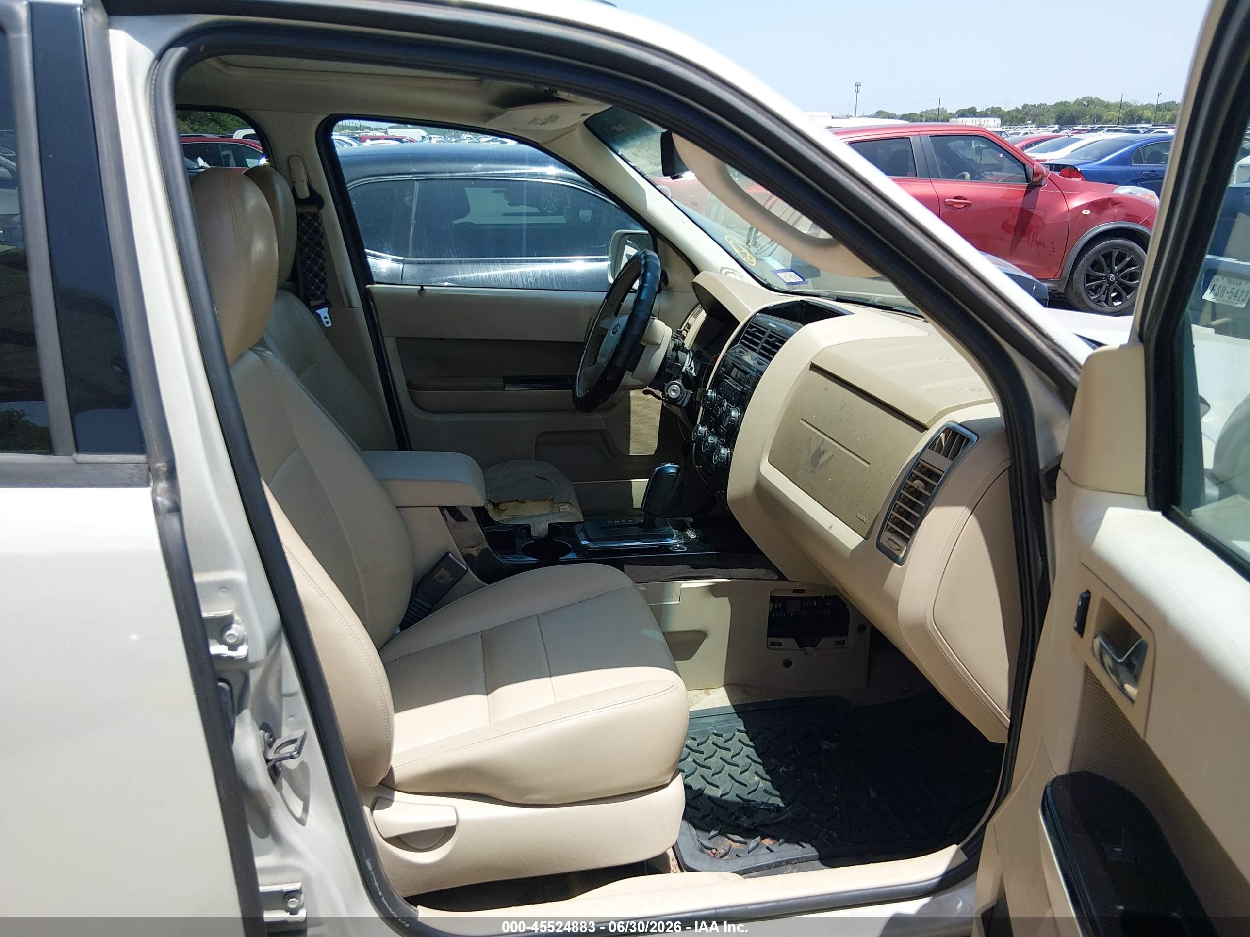2009 Ford Escape Limited Champagne vin: 1FMCU04789KB28346