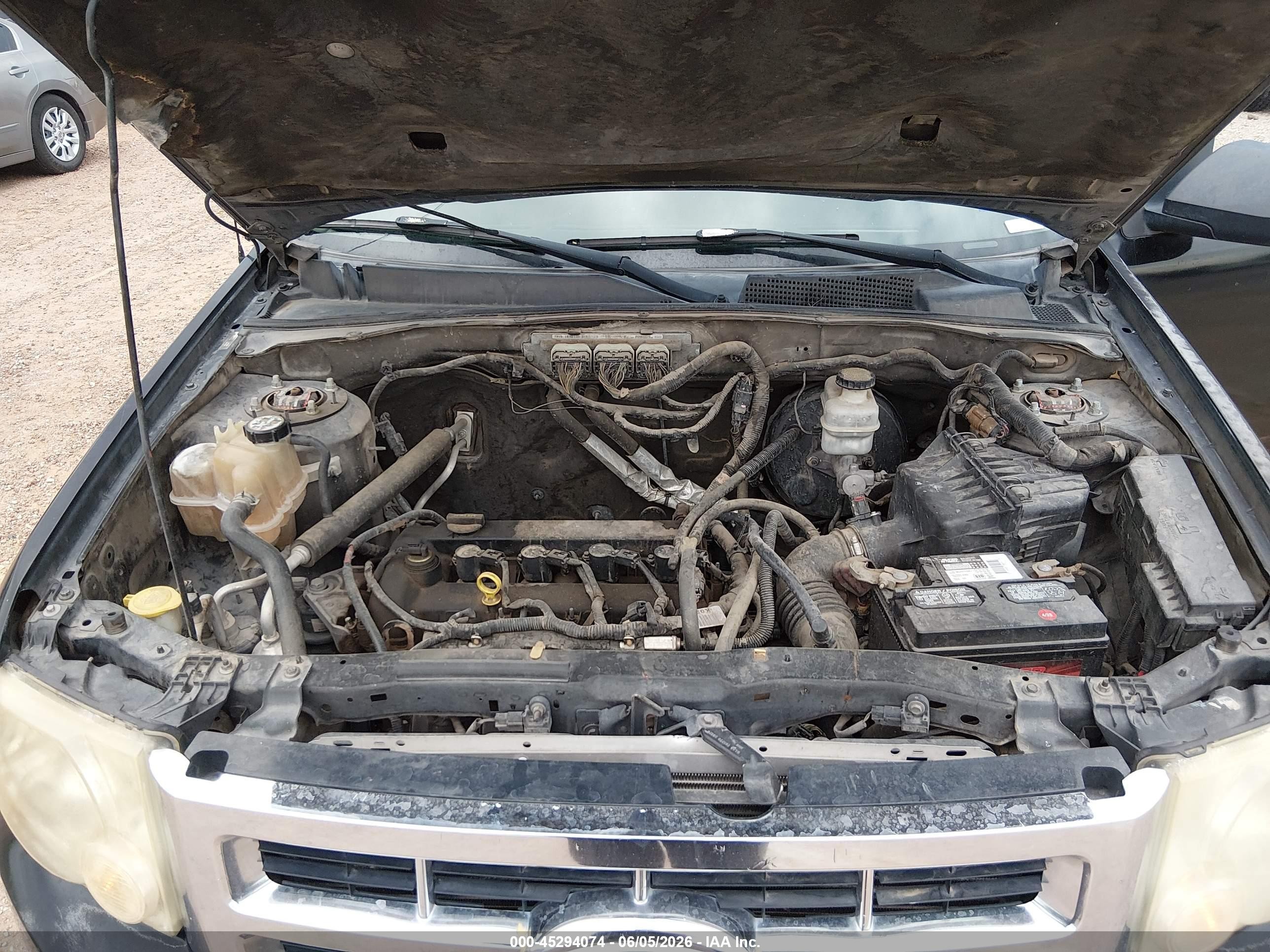 2009 Ford Escape Limited Черный vin: 1FMCU04799KA80937